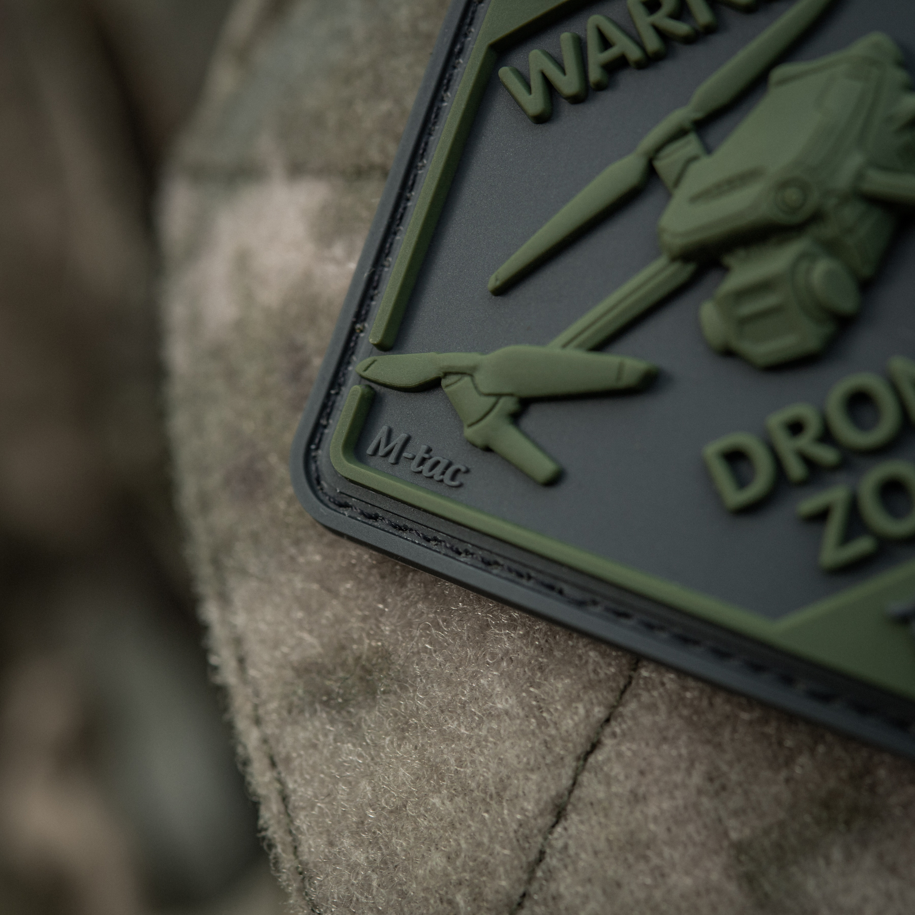 M-Tac нашивка Drones Zone PVC Olive — 8