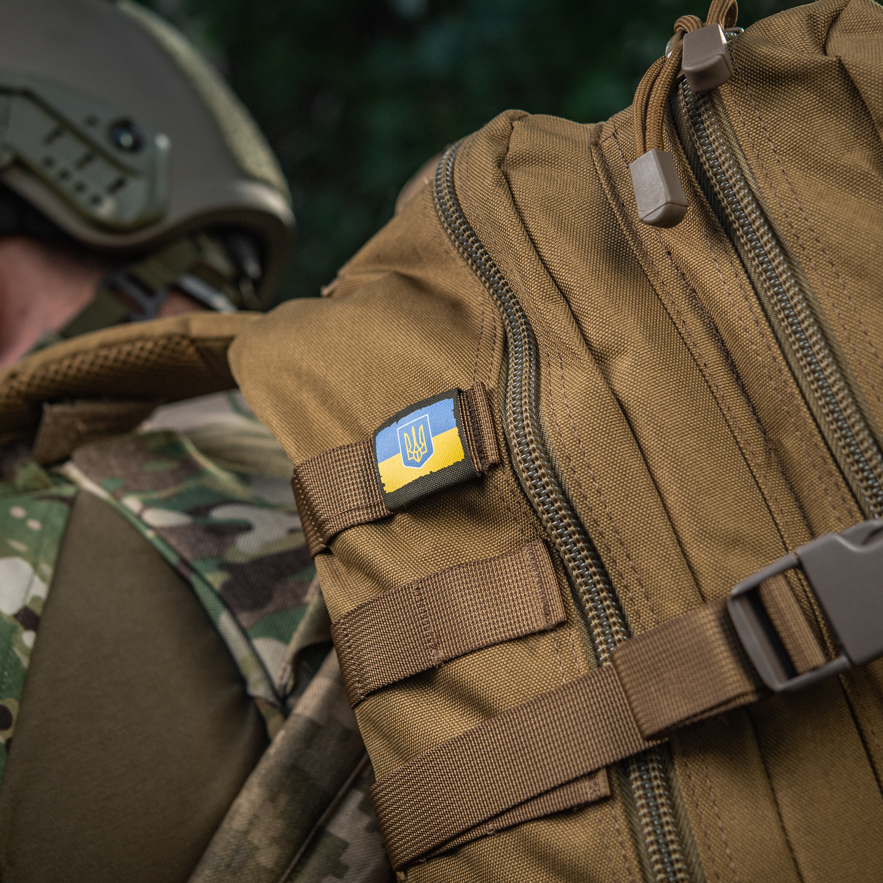 M-Tac MOLLE Patch Прапор України з гербом Full Color/Ranger Green — 13