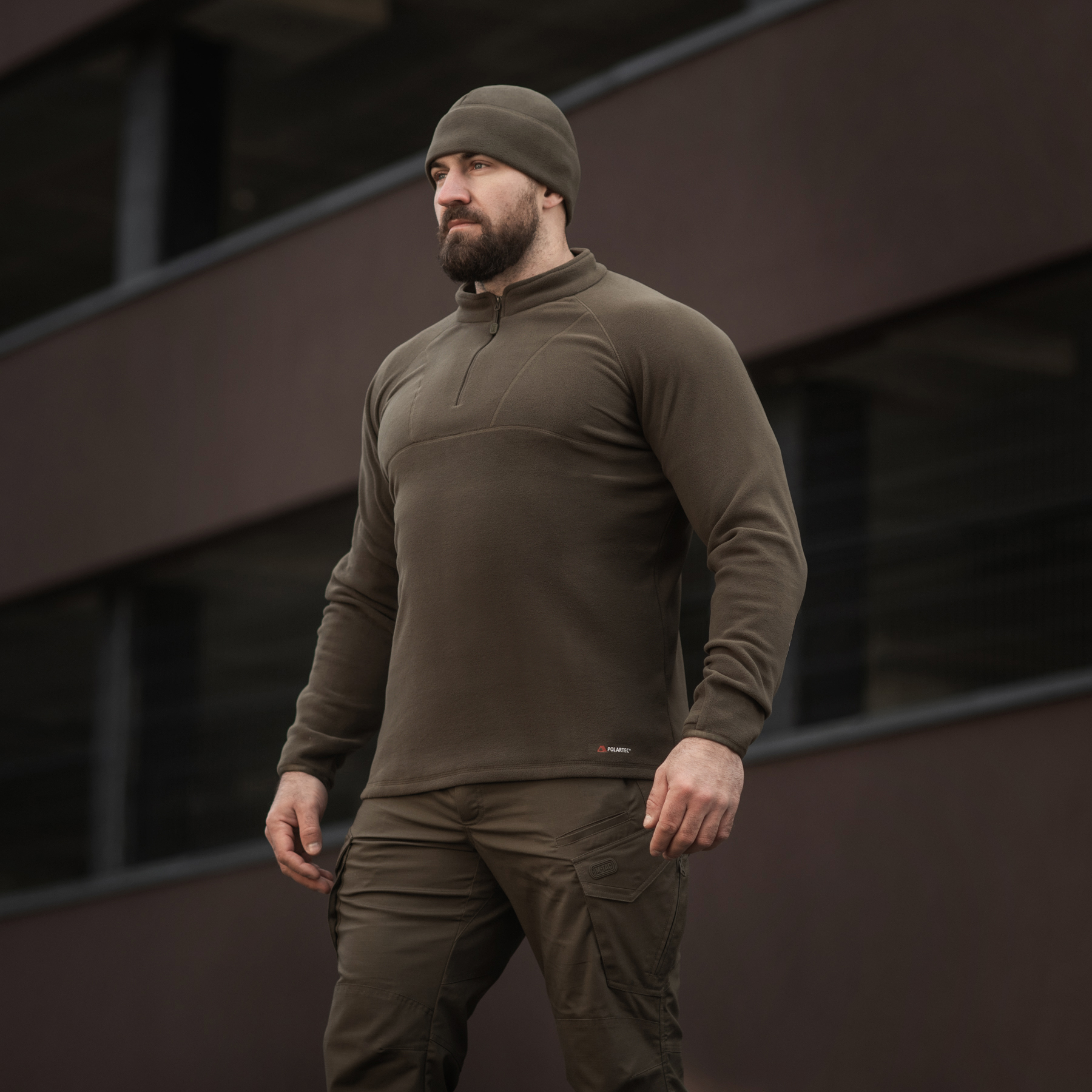 M-Tac кофта Delta Polartec Dark Olive — 12