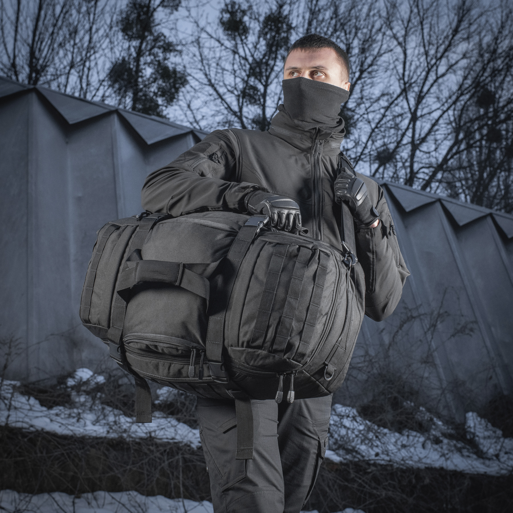 M-Tac сумка-рюкзак Hammer Black — 14