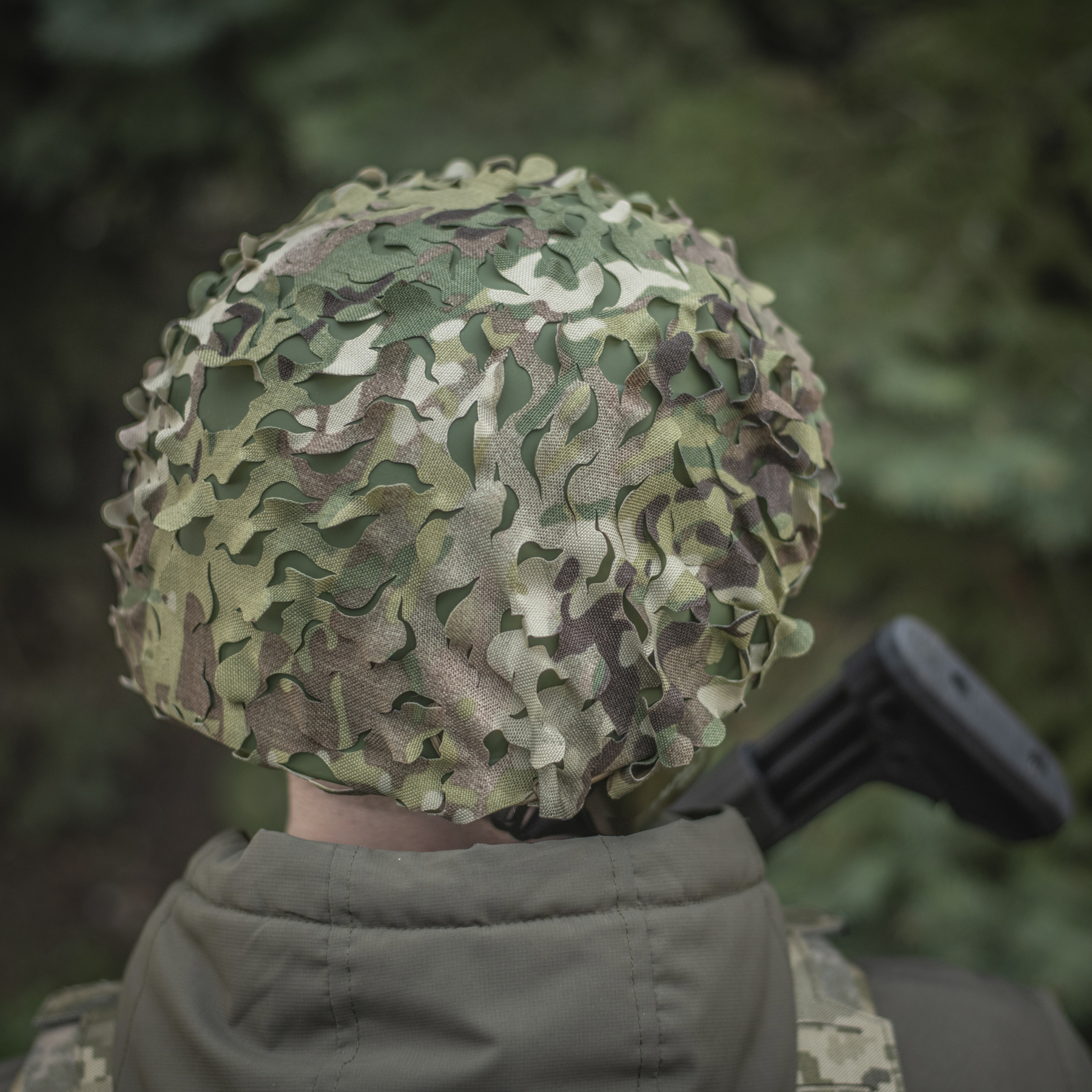 M-Tac кавер на шлем Вільха Multicam — 12