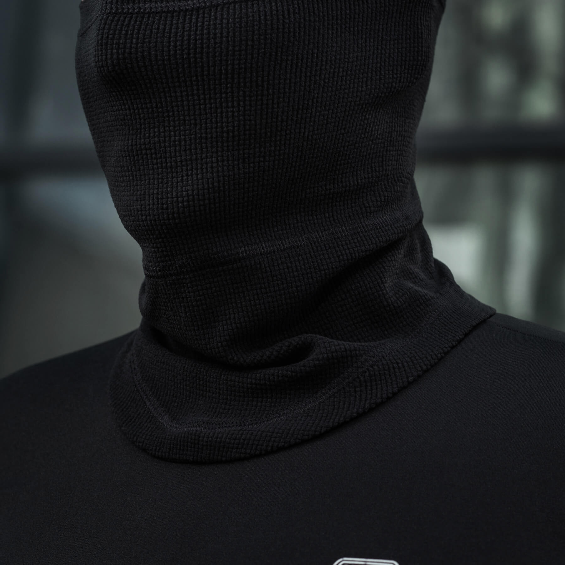 M-Tac шарф-труба анатомический микрофлис рип-стоп Black — 7