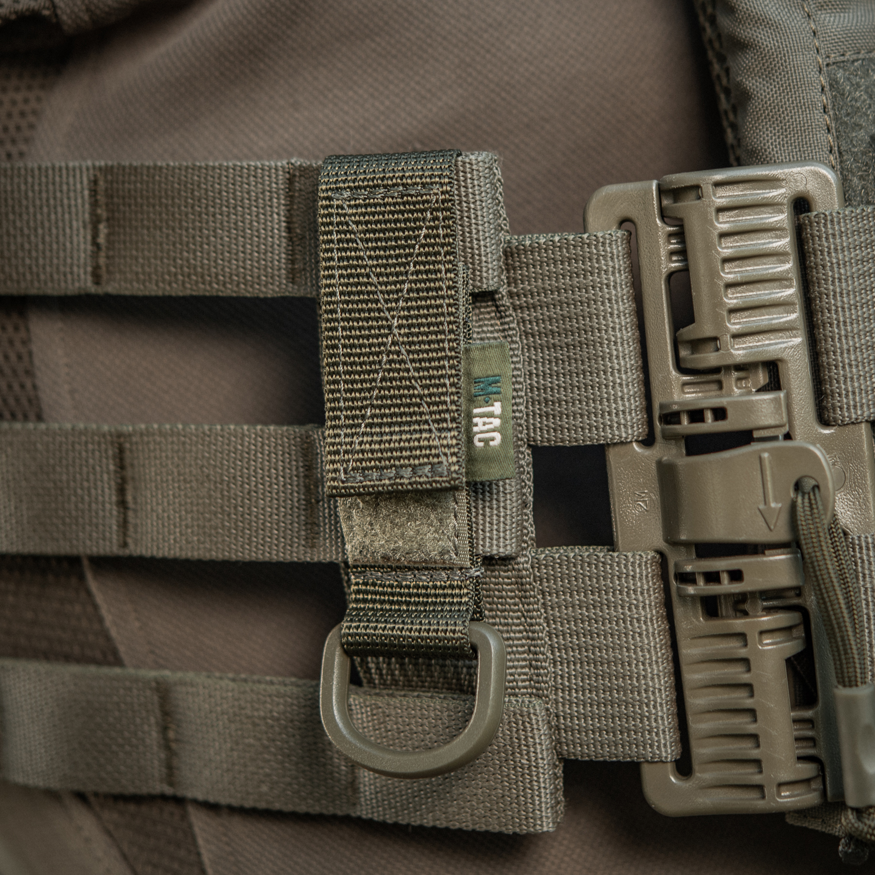 M-Tac крепление с D-кольцом Ranger Green — 10