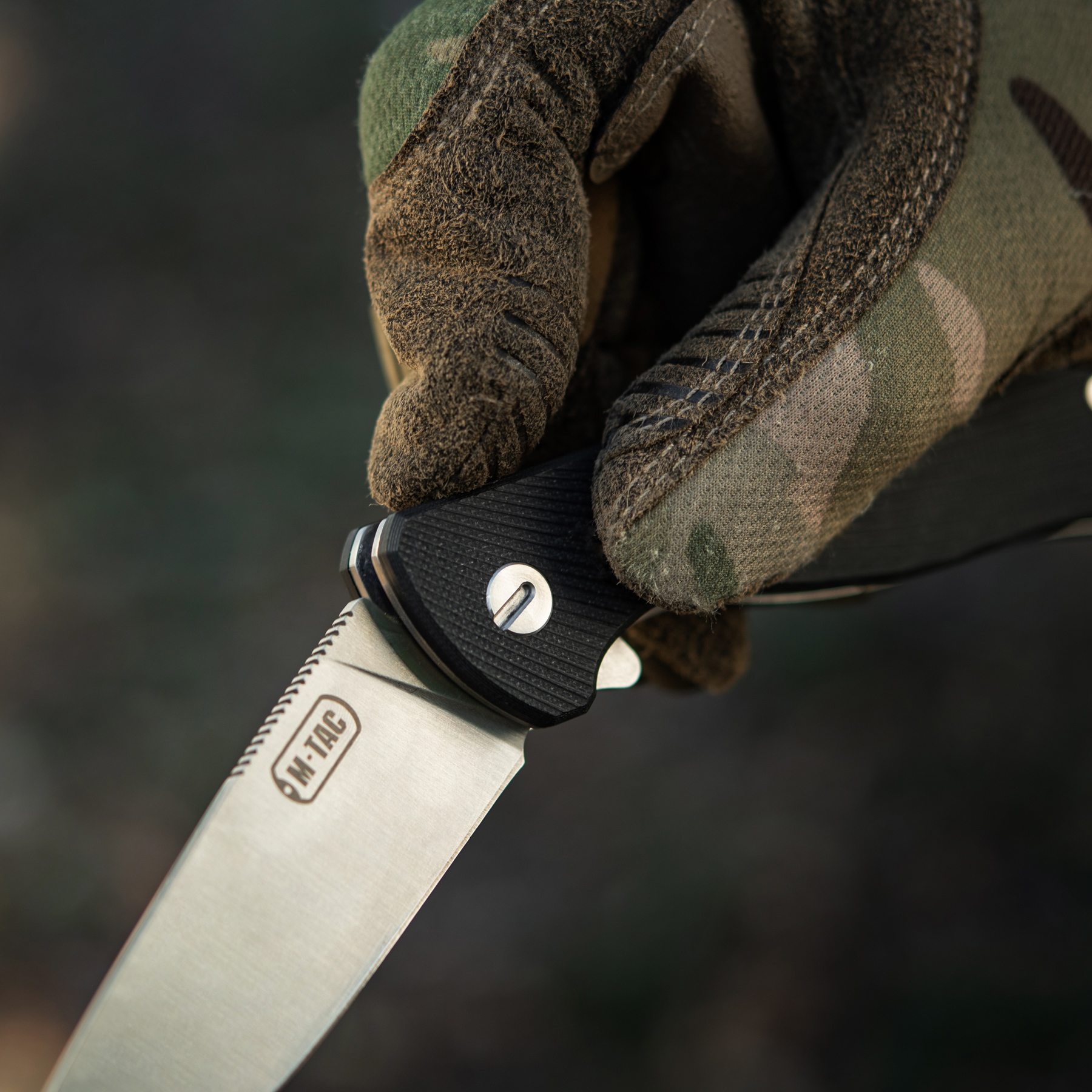M-Tac нож складной Type 11 Black/Steel — 14