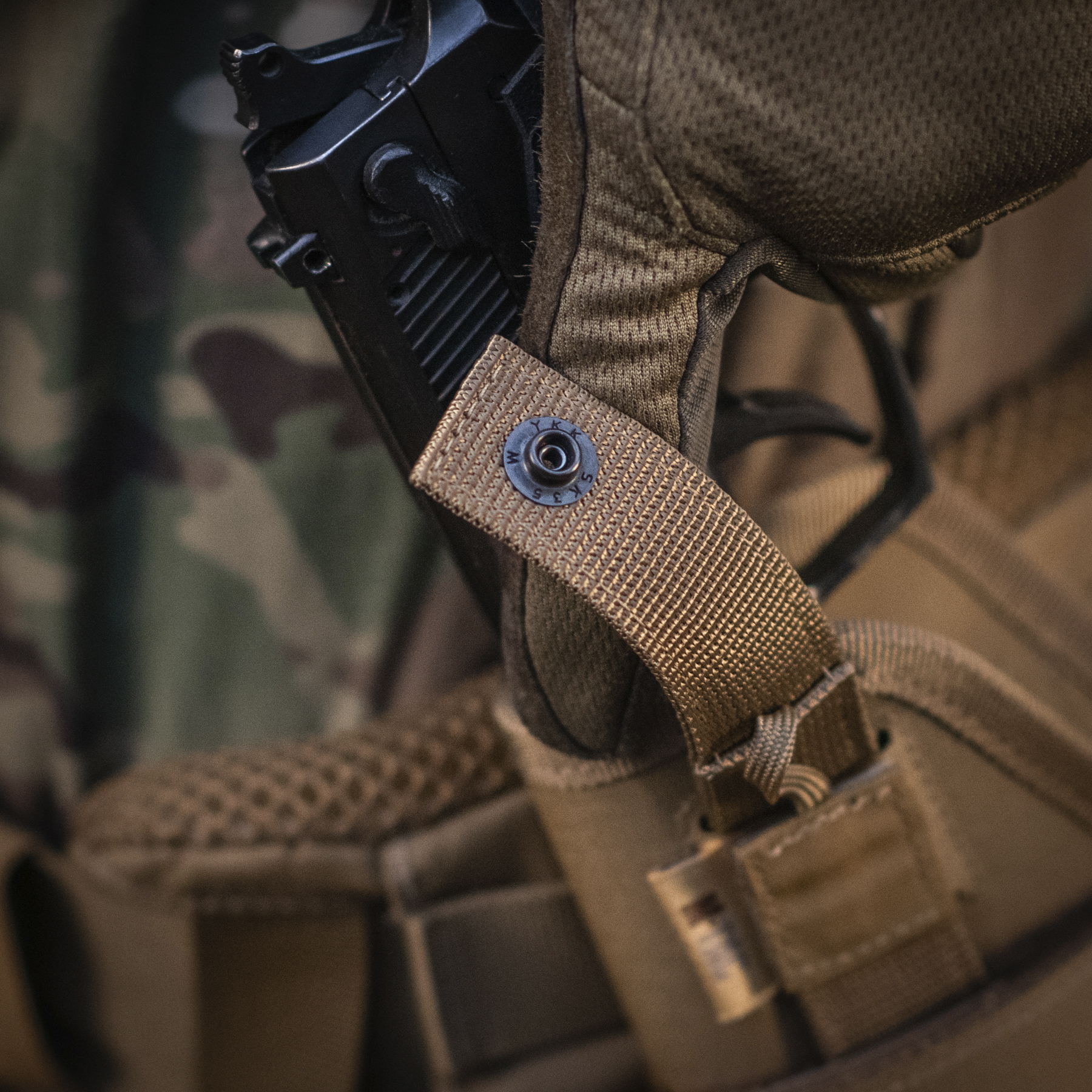 M-Tac кобура универсальная Elite Left Coyote — 13