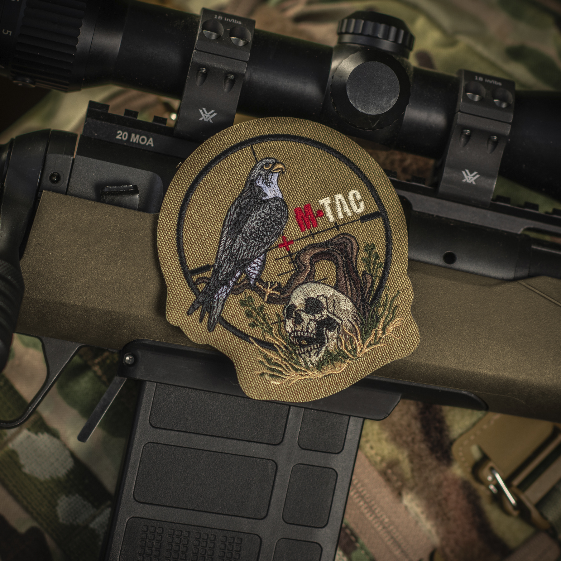 M-Tac нашивка Снайпер (вышивка) Coyote — 9