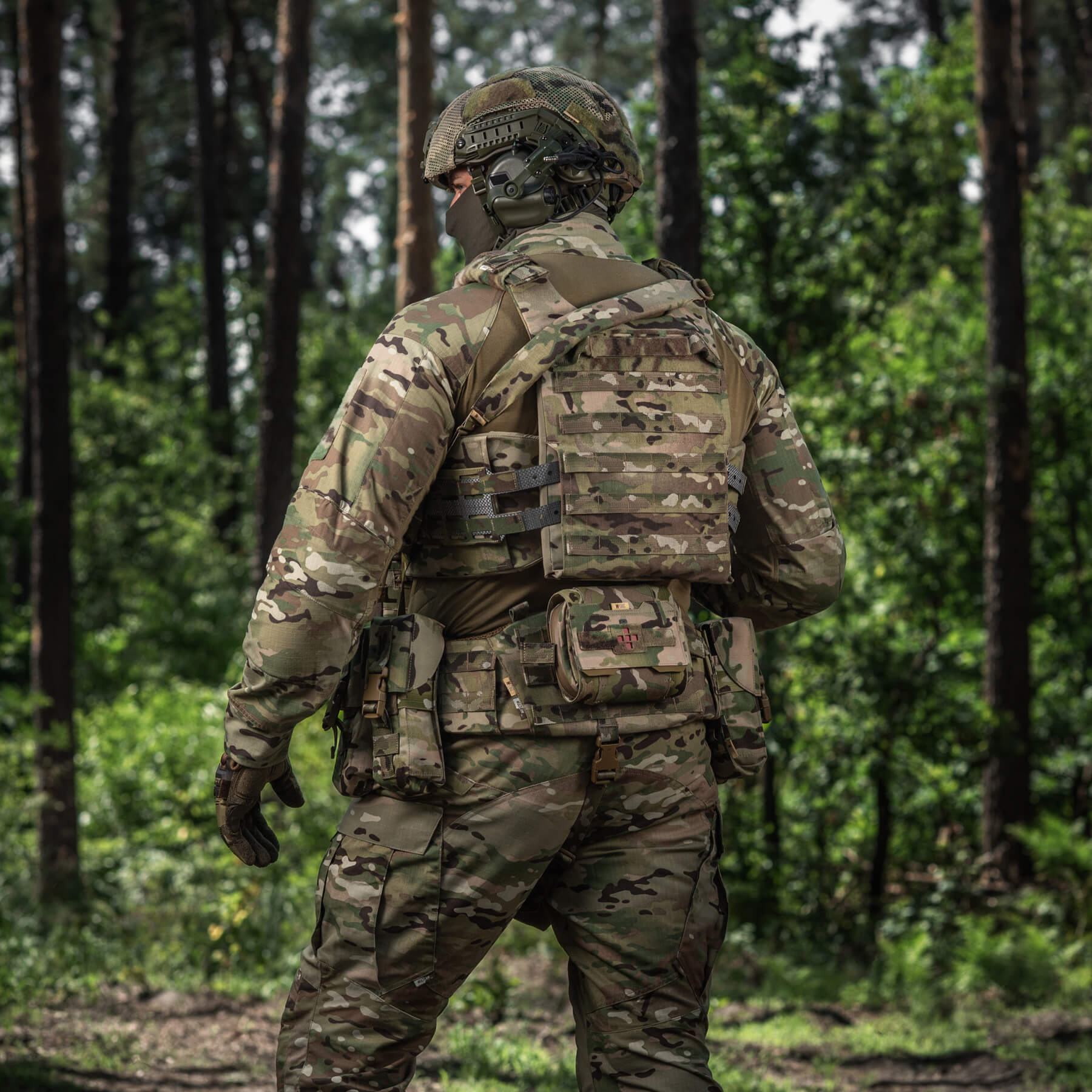 M-Tac плитоноска Cuirass Tiger Elite (розмір плити L) Multicam — 12