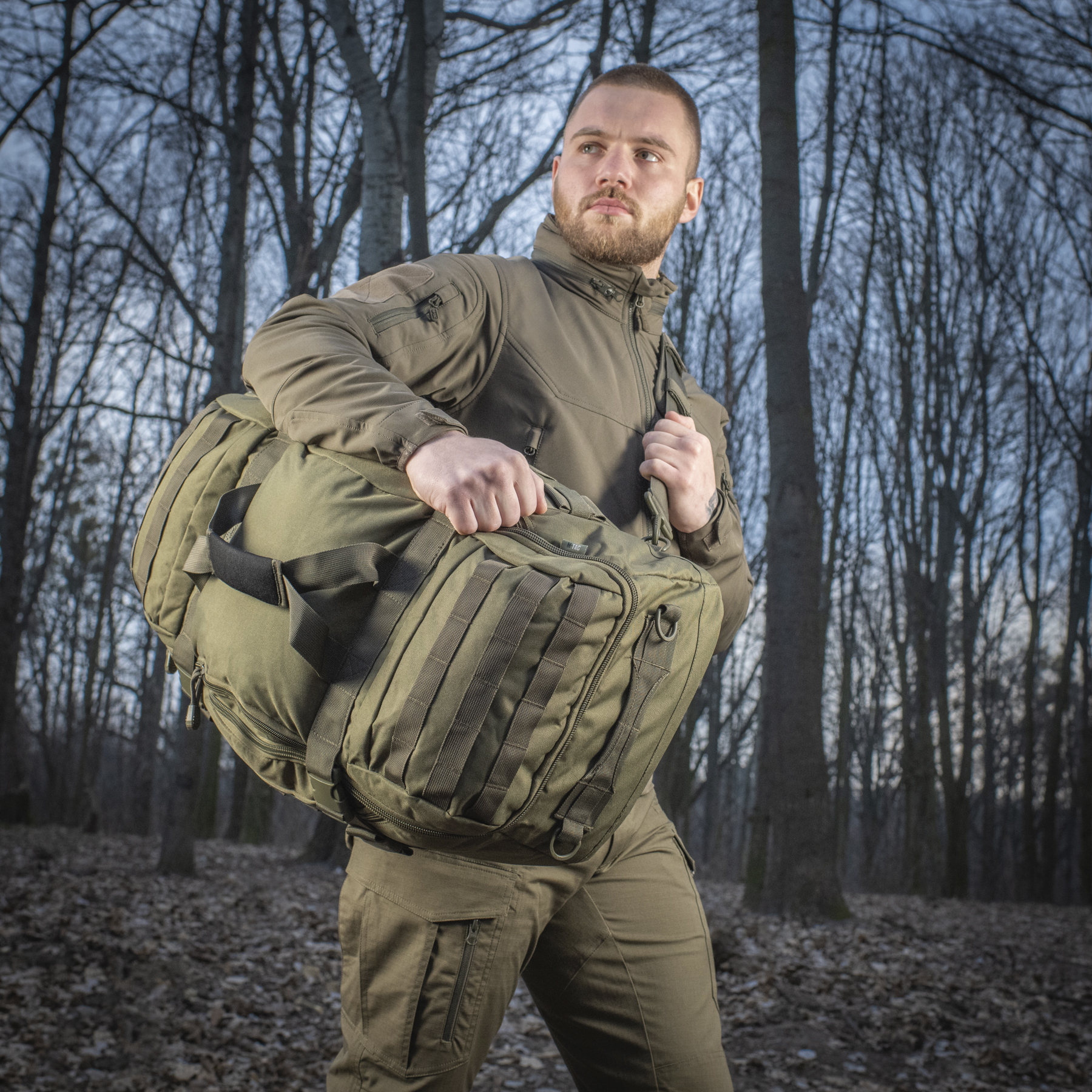 M-Tac сумка-рюкзак Hammer Ranger Green — 10