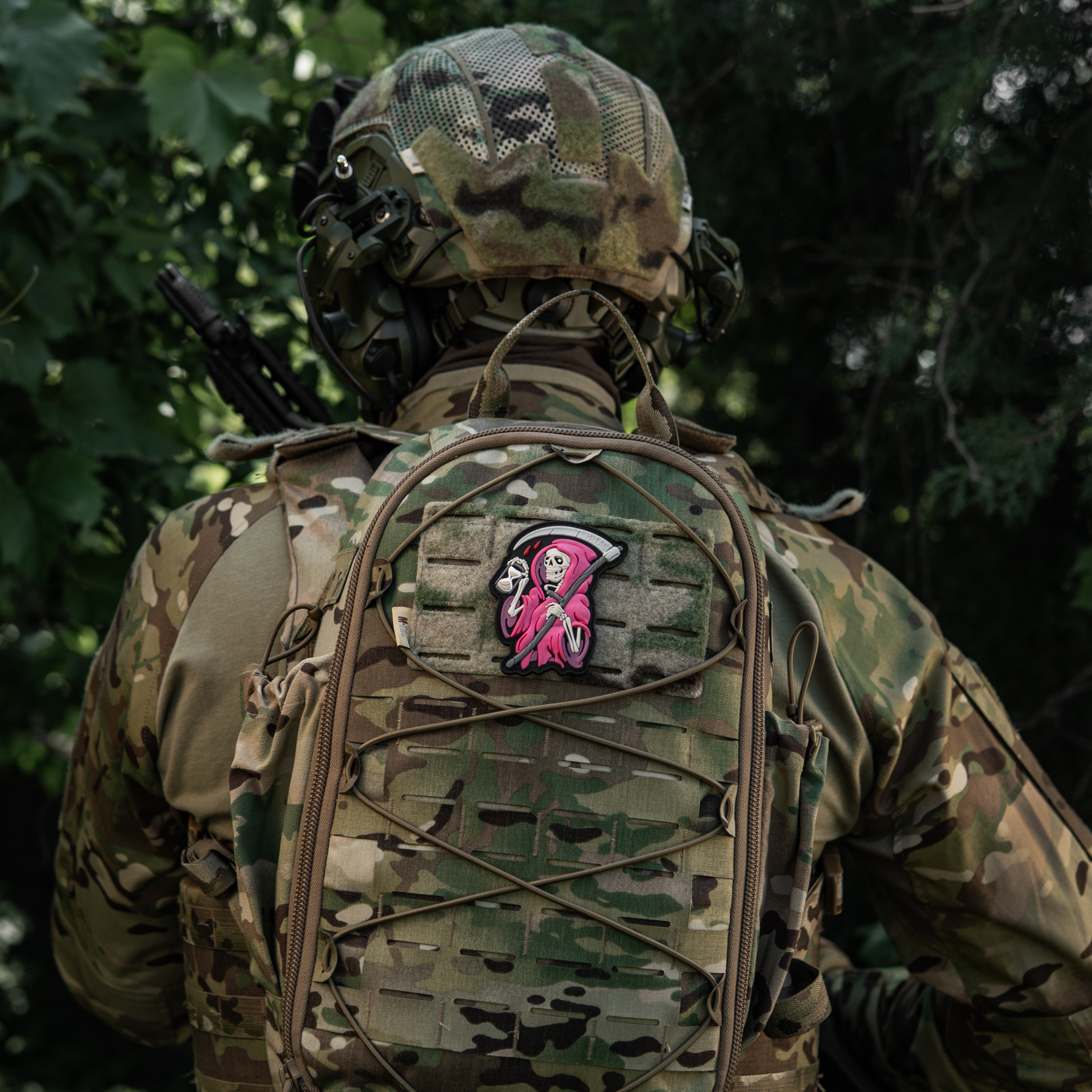 M-Tac нашивка Time PVC Pink/Black — 15