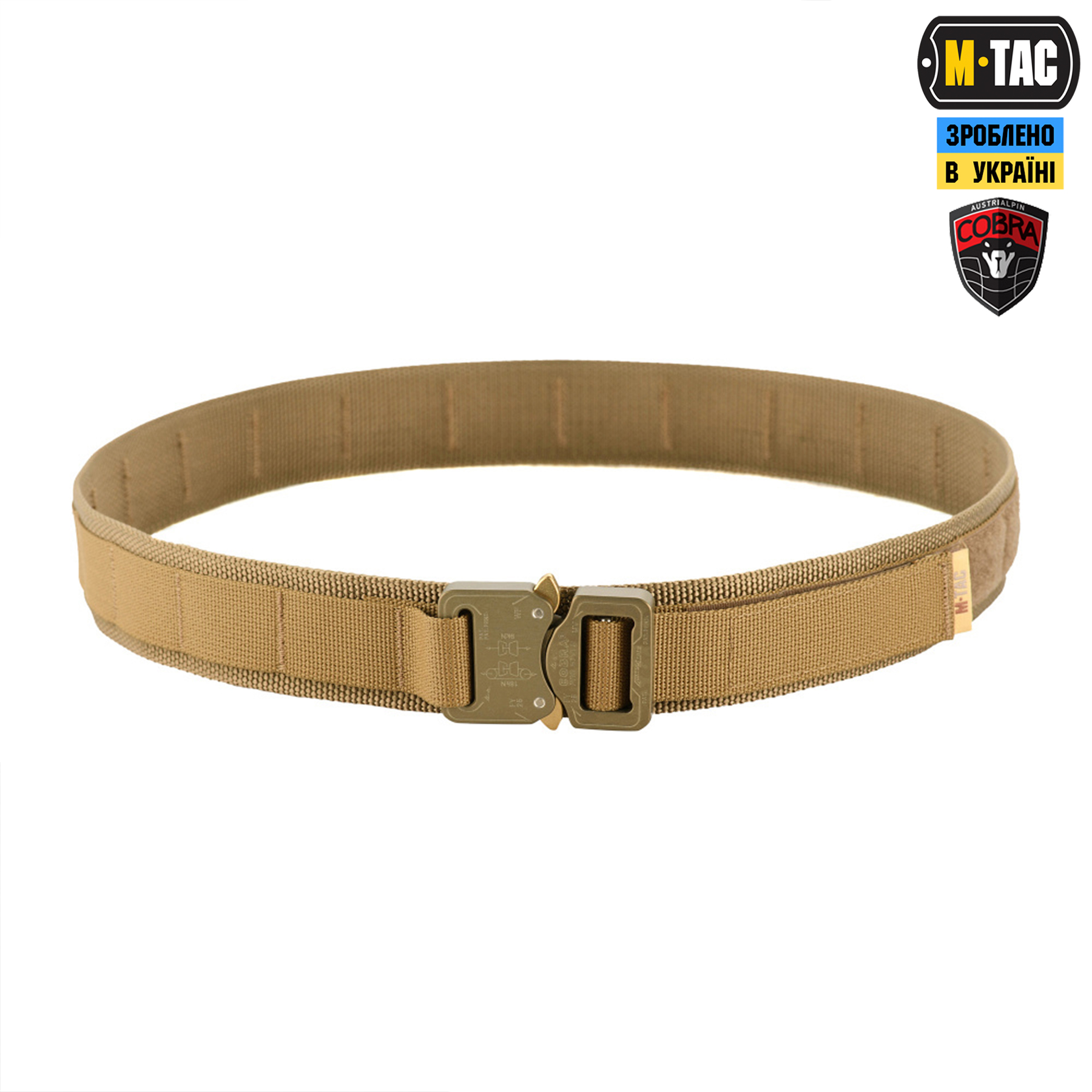 M-Tac ремень Cobra Buckle Belt Coyote — 2