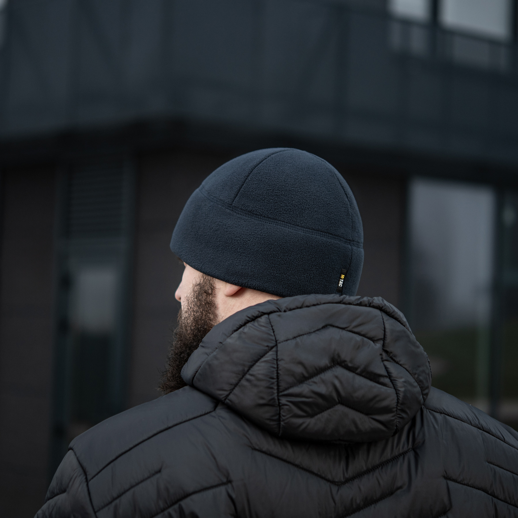 M-Tac шапка Watch Cap Elite флис (320г/м2) with Slimtex Dark Navy Blue — 14
