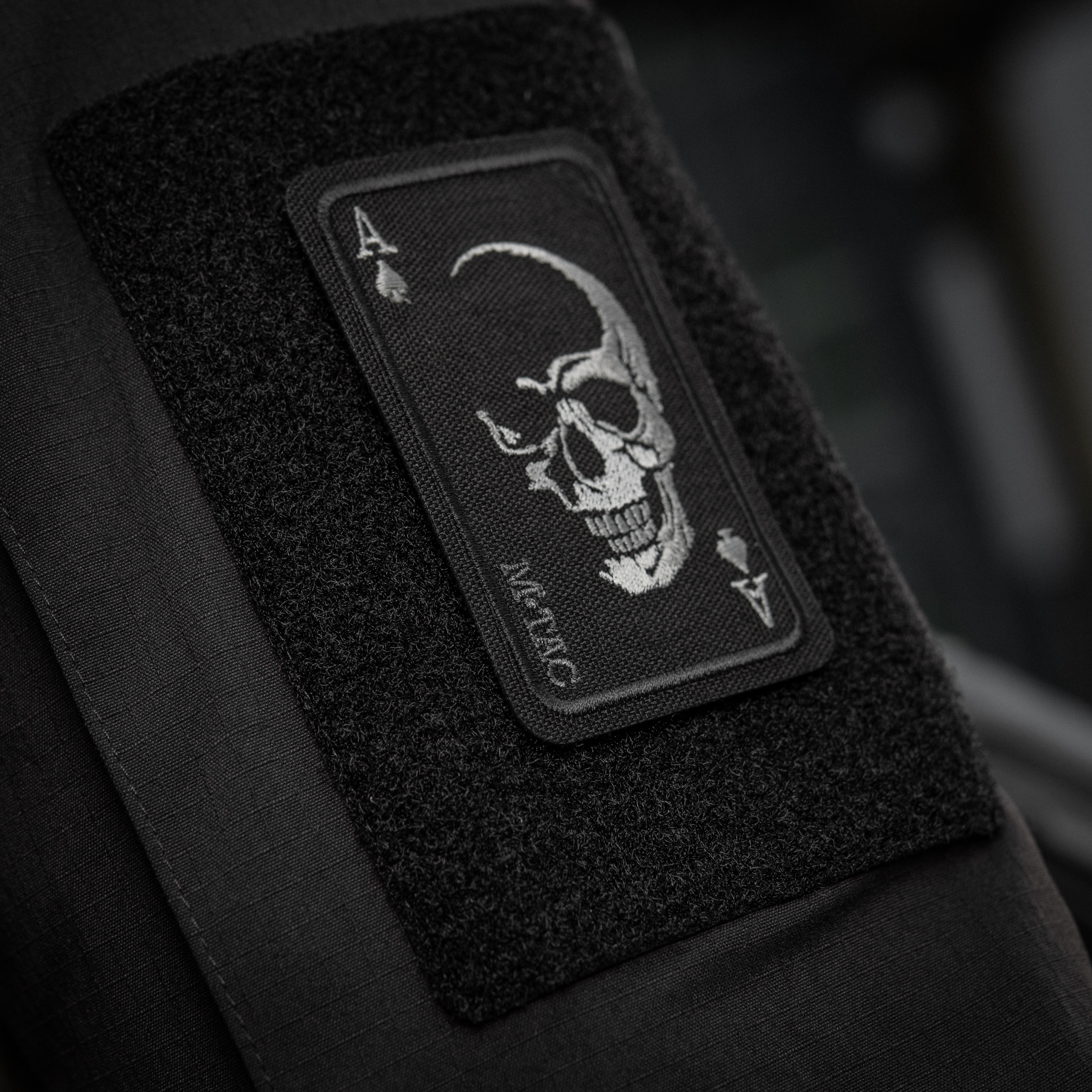 M-Tac нашивка Face of war (вишивка) Black — 6