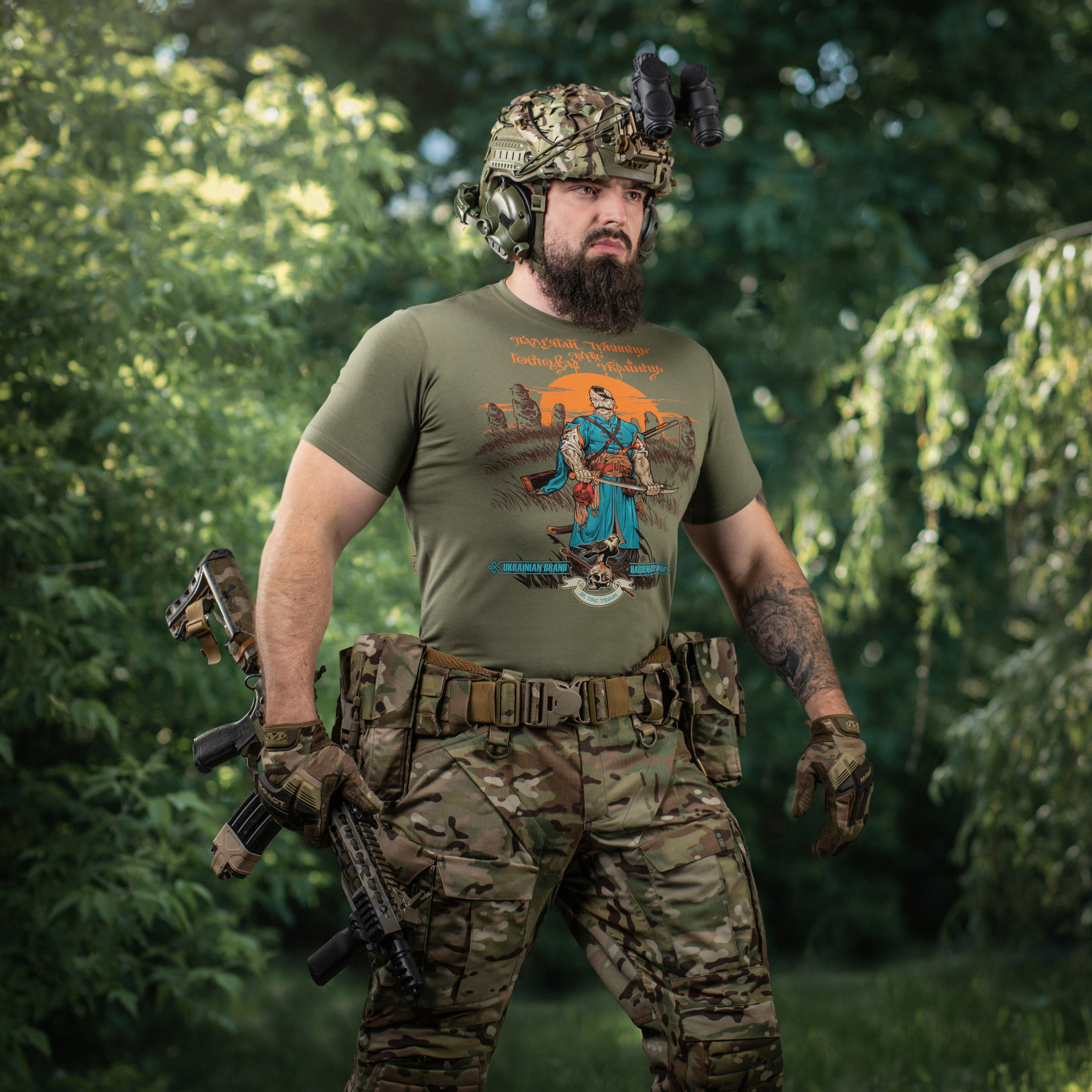 M-Tac футболка Господар землі Light Olive — 11