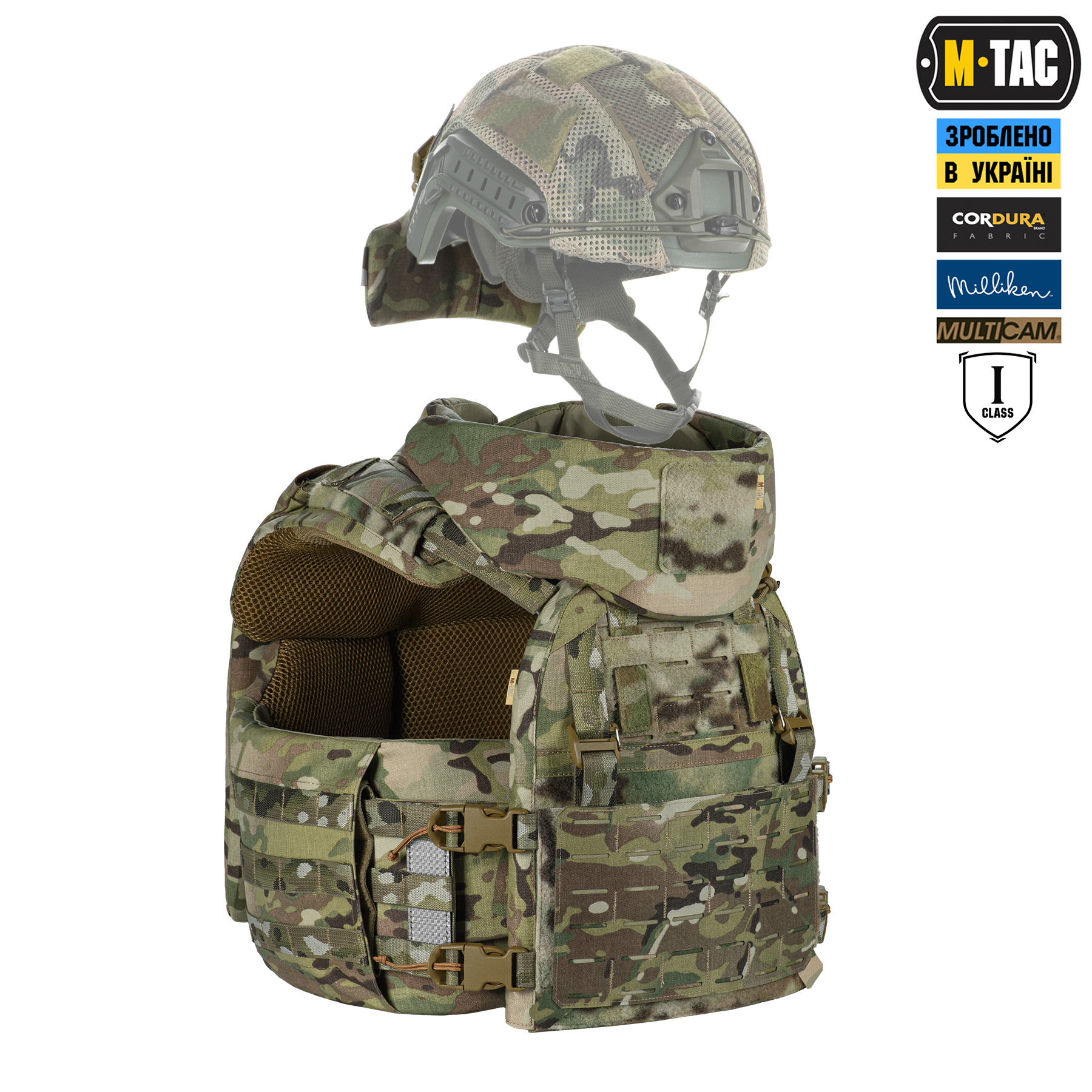M-Tac Plate Carrier CORSET Elite FAST (розмір плити L) Multicam — 19
