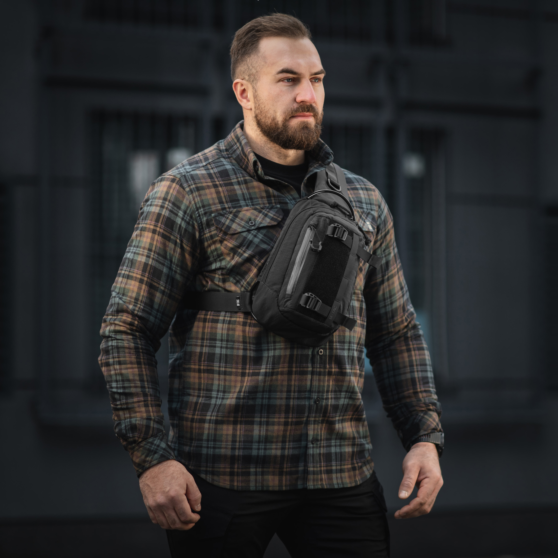 M-Tac сумка Sling Civilian Lite-NR Black — 28