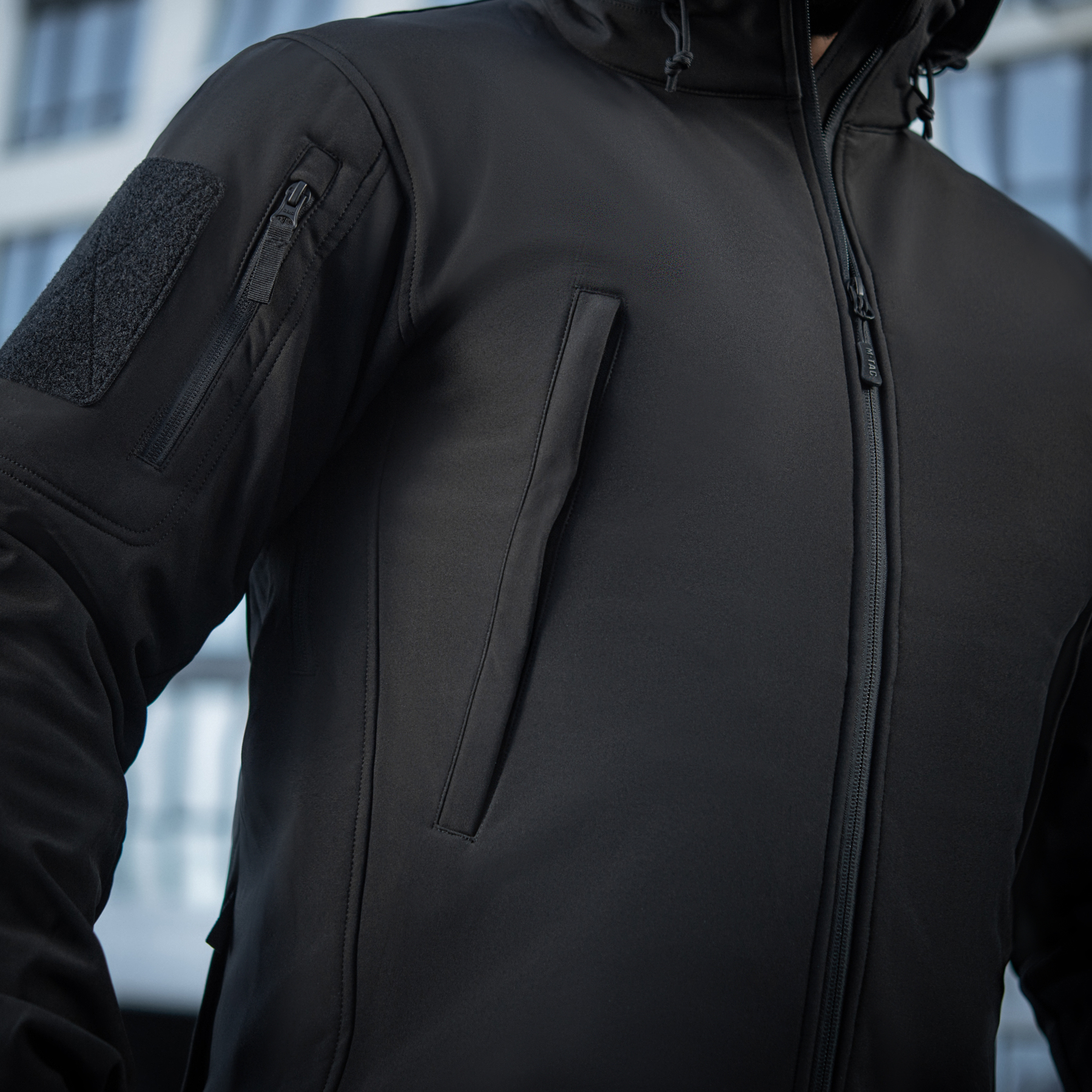 M-Tac куртка Soft Shell Black — 14