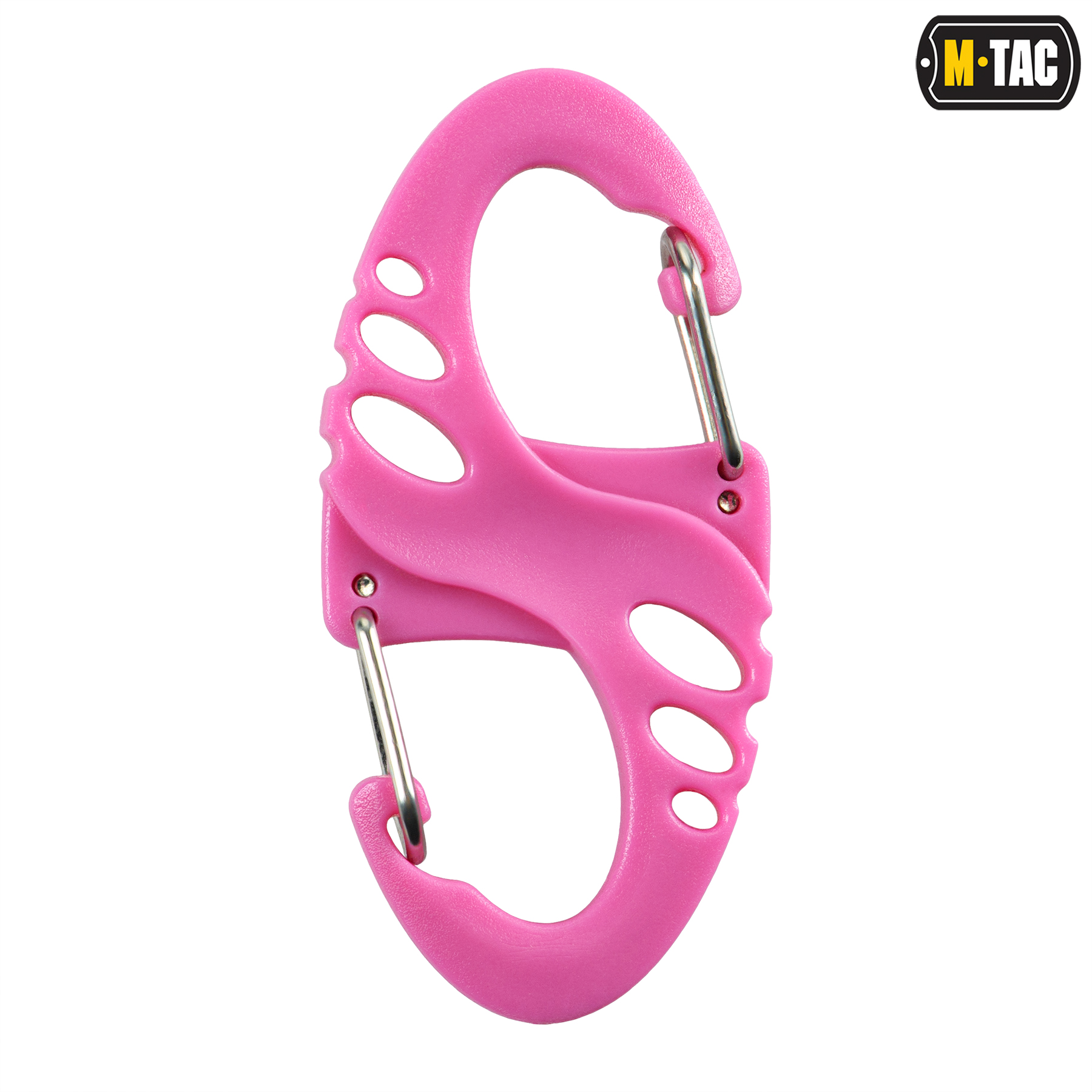 M-Tac карабин S-Hook пластиковый Pink — 3