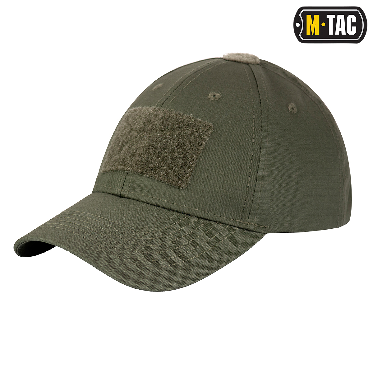 M-Tac бейсболка с липучкой Flex рип-стоп Army Olive — 5