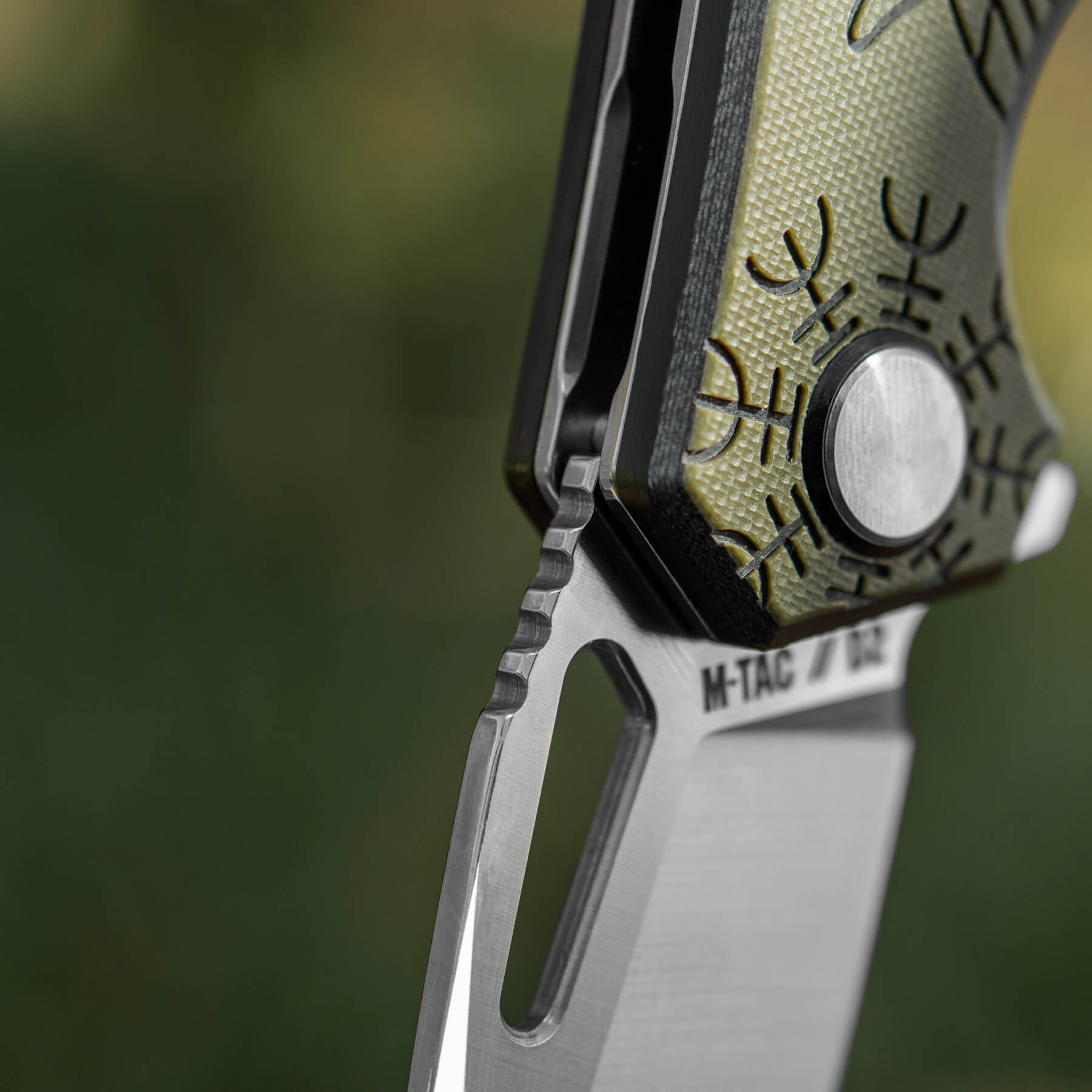 M-Tac нож складной Type 12 Scandinavian Black/Olive — 14