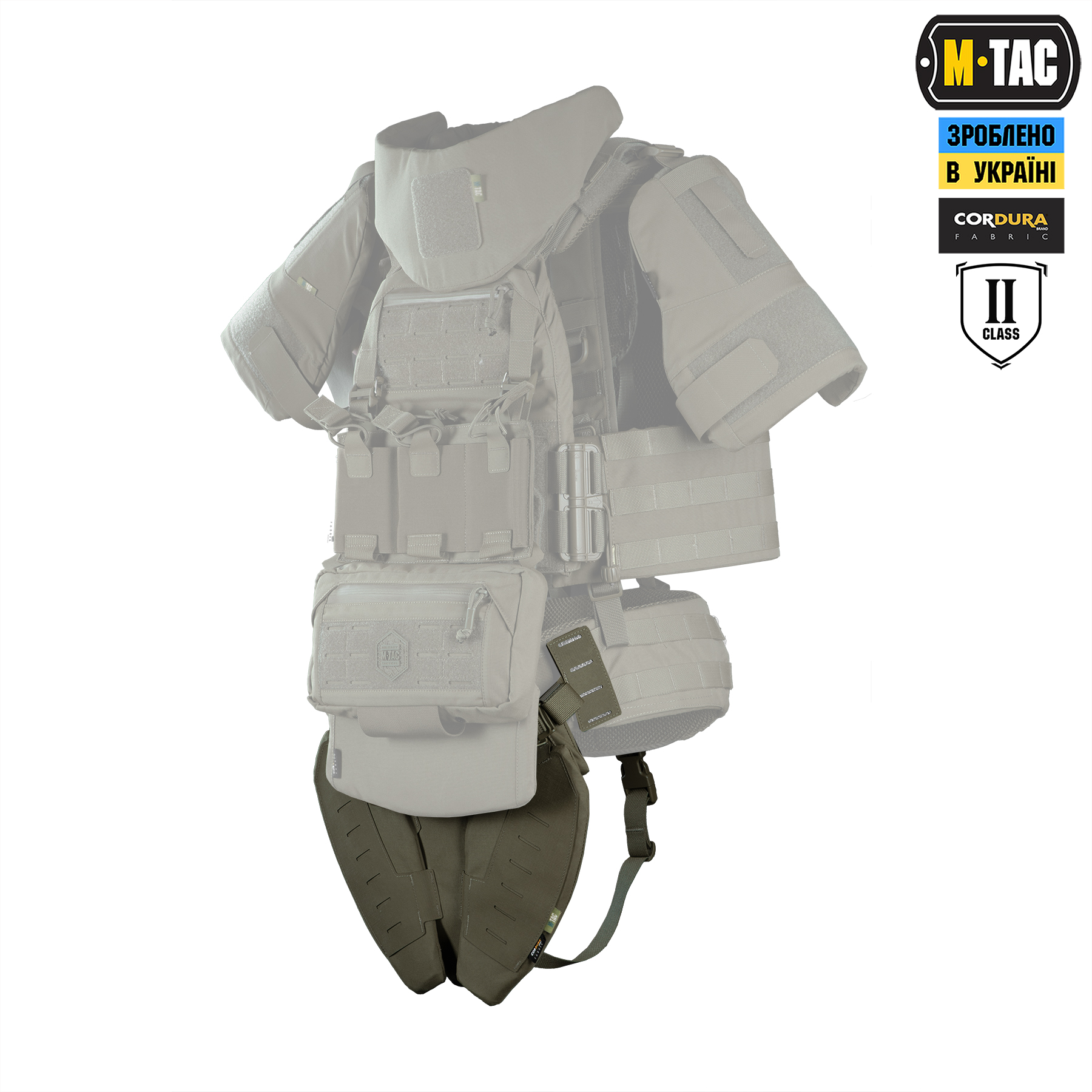 M-Tac Баллистическая защита паха Groin Protection GEN.II 2 класс защиты (FMS) Ranger Green — 7
