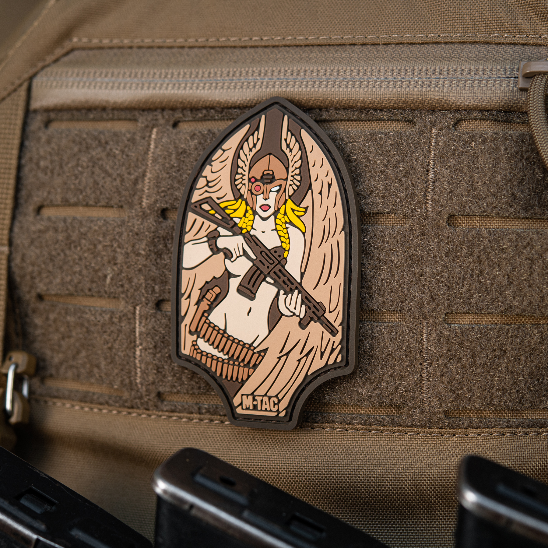 M-Tac нашивка Піка Валькірія PVC coyote — 5