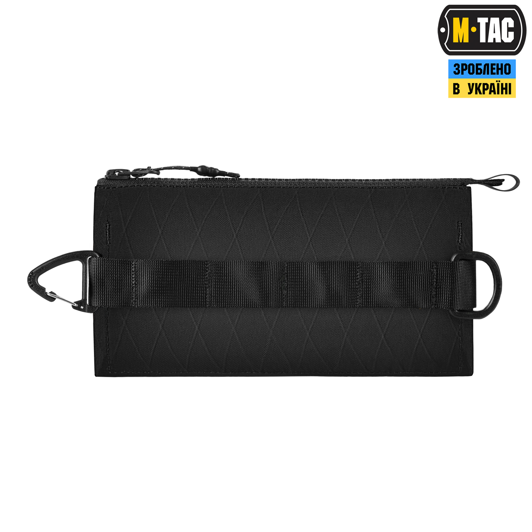 M-Tac кошелек горизонтальный с карабином X-Pac Elite Black — 5