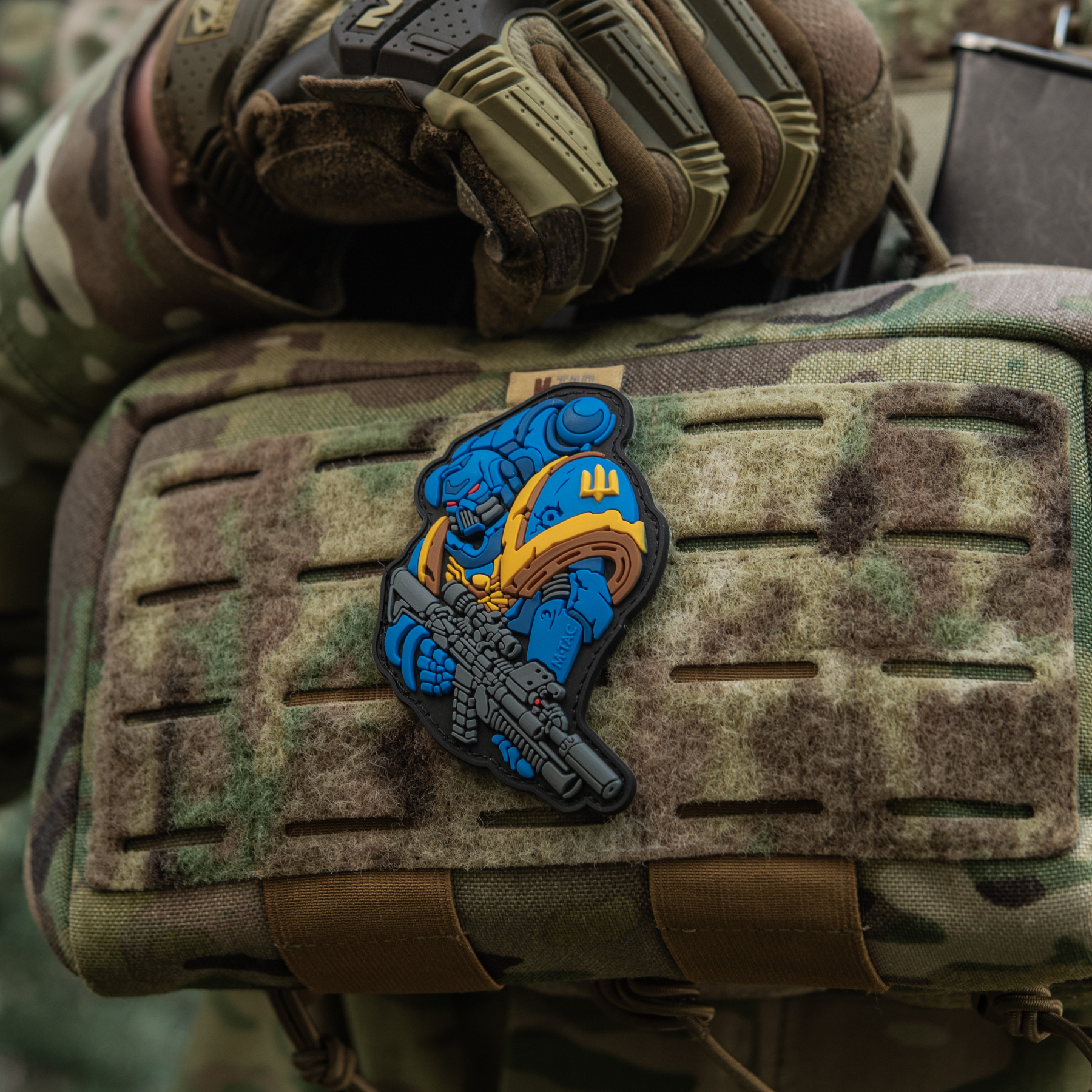 M-Tac нашивка Штурмовик Yellow/Blue — 13