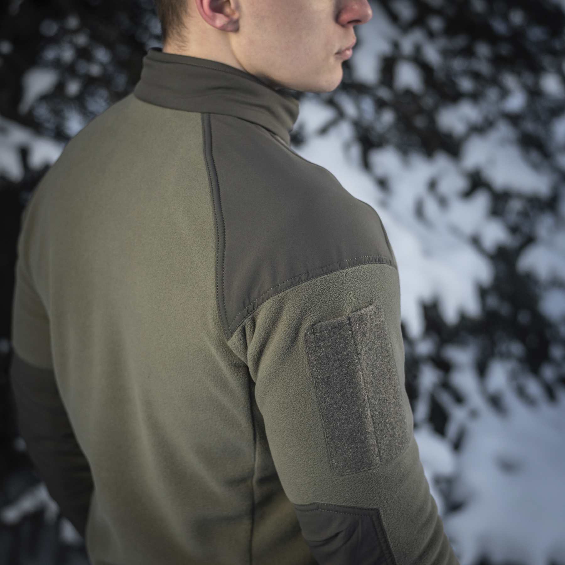 M-Tac куртка Combat Fleece Jacket Dark Olive — 15