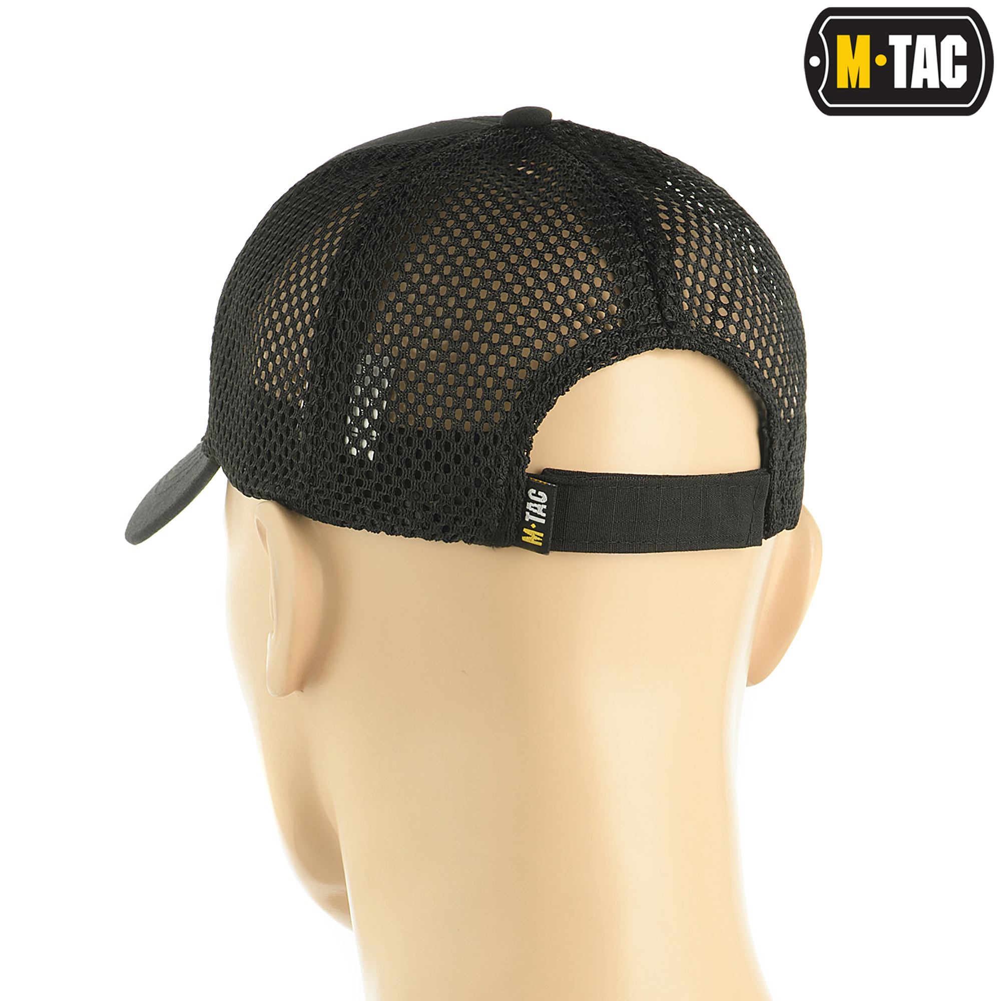 M-Tac бейсболка с сеткой Flex рип-стоп Black — 4