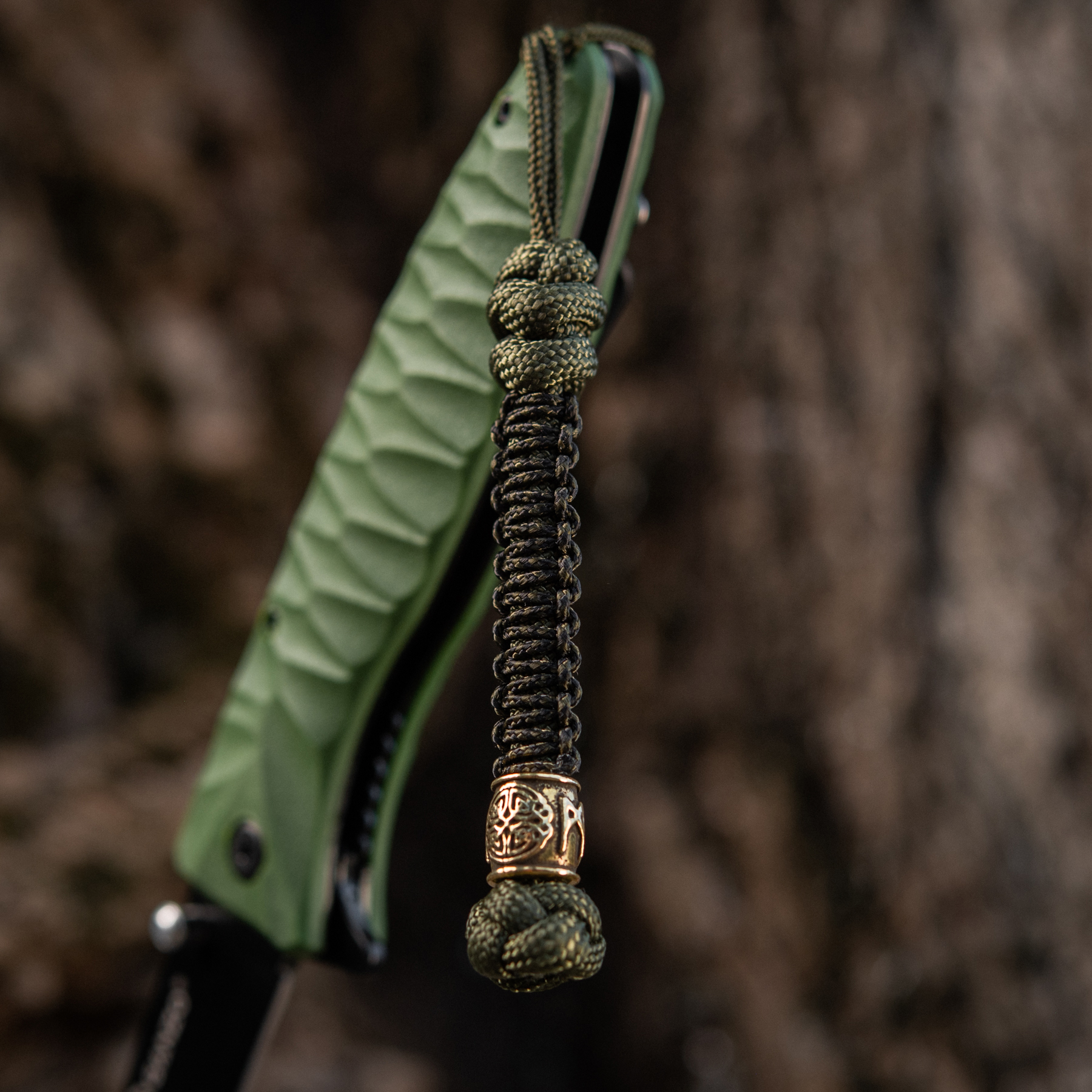 M-Tac темляк Scandinavian Mannaz Olive — 8