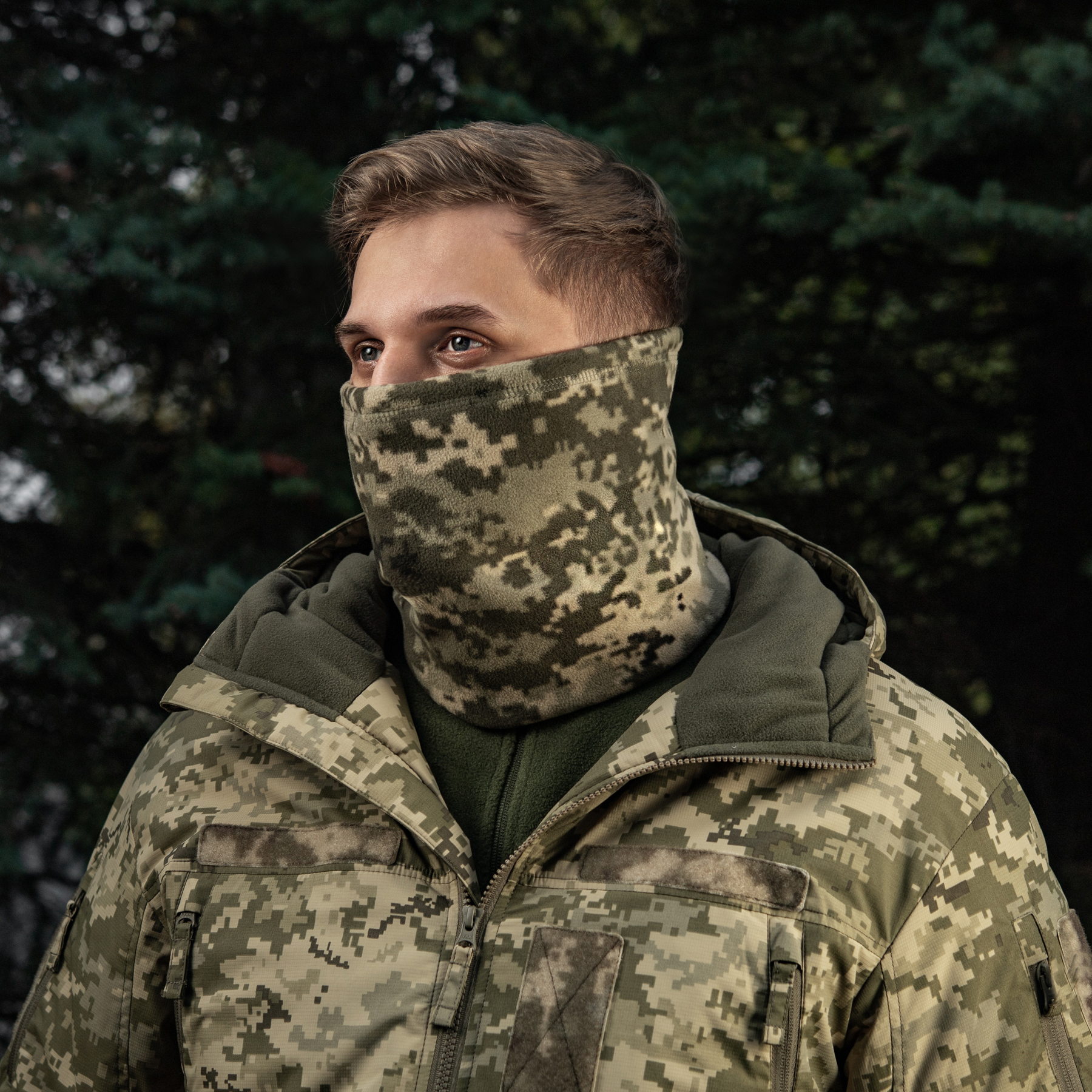 M-Tac шарф-труба Elite короткий с затяжкой флис (320г/м2) MM14 — 6