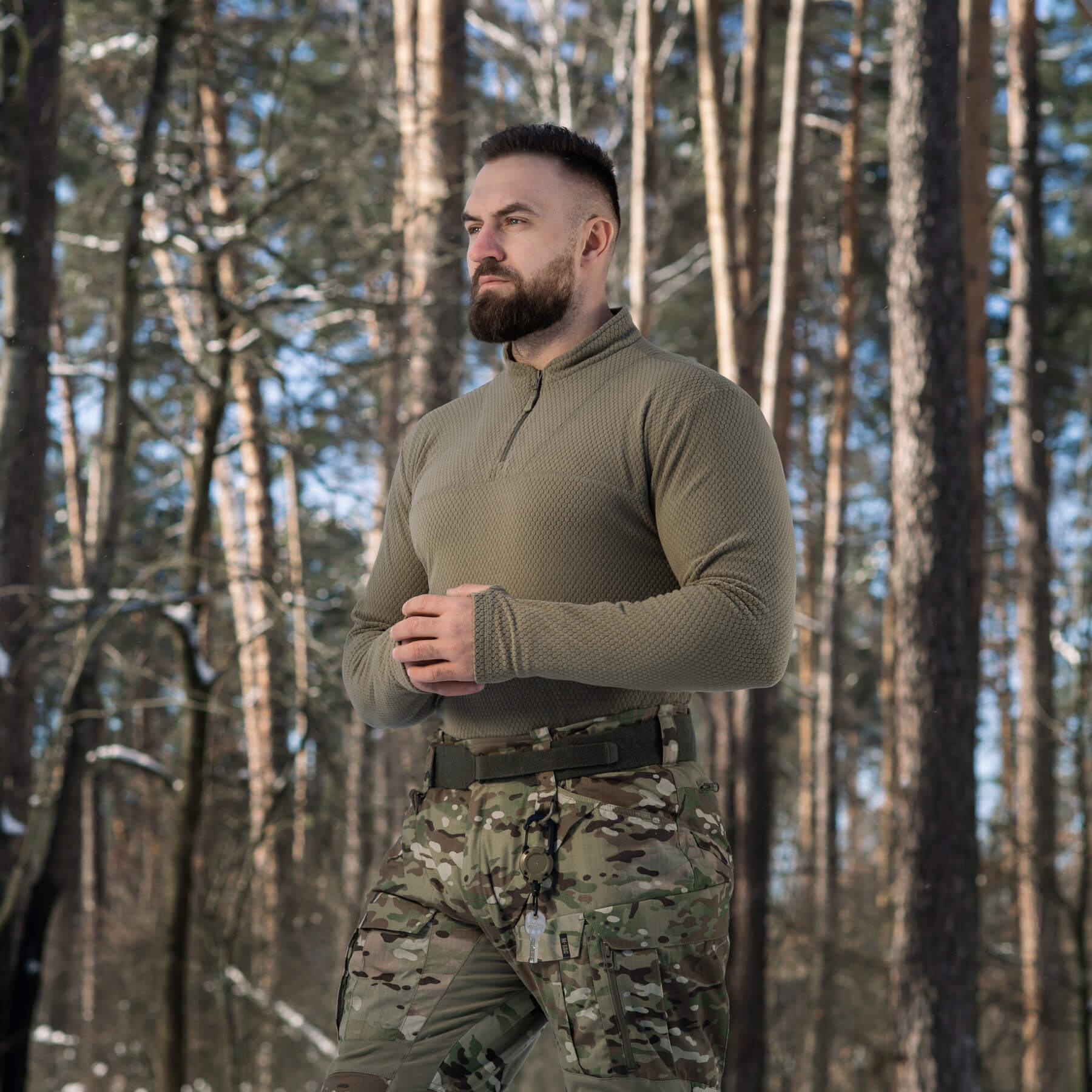 M-Tac терморубашка флис Delta Level 2 Hex Tan — 22