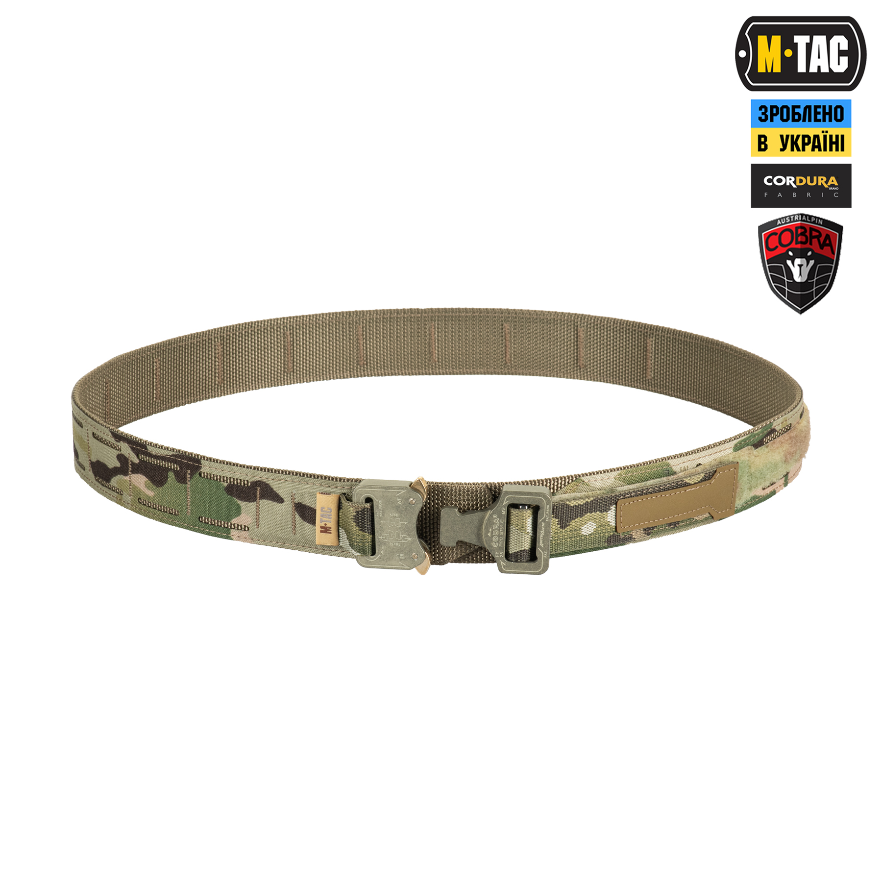 M-Tac ремень Cobra Buckle Belt Laser Cut Multicam — 3