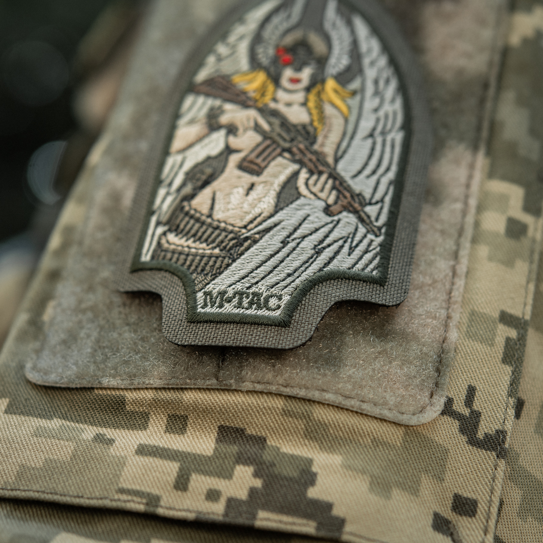 M-Tac нашивка Valkyrie (вышивка) Ranger Green — 9
