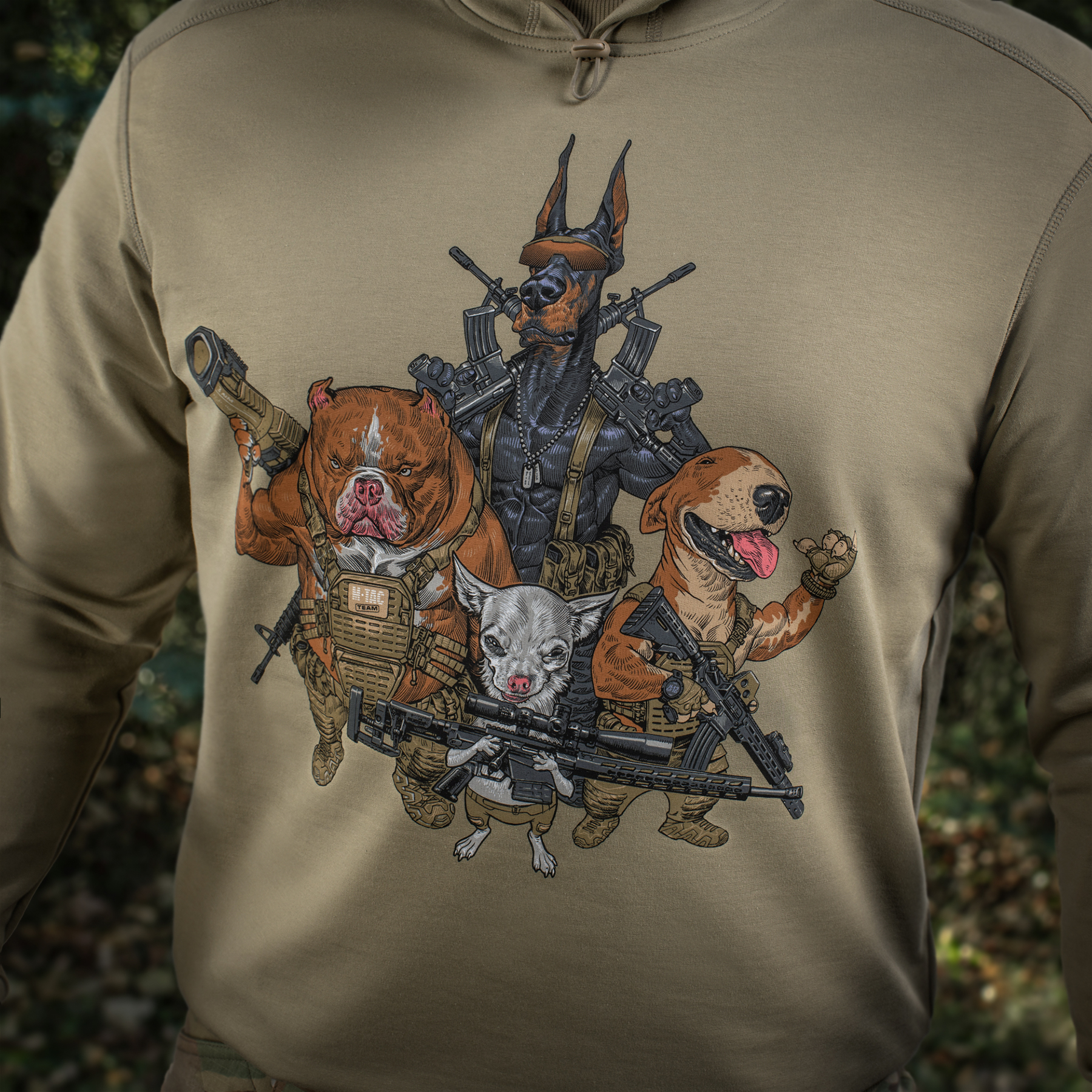 M-Tac кофта Hoodie Rex Team Tan — 11