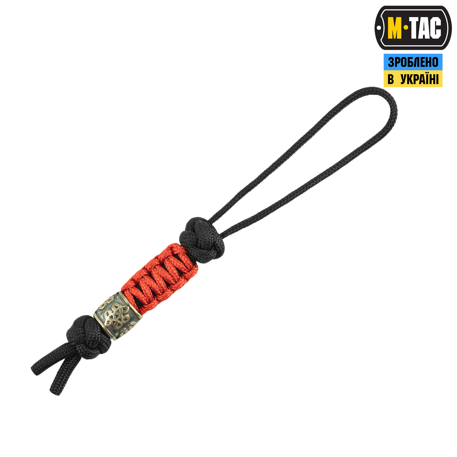 M-Tac темляк Scandinavian Small китайський узел Black&Red — 2