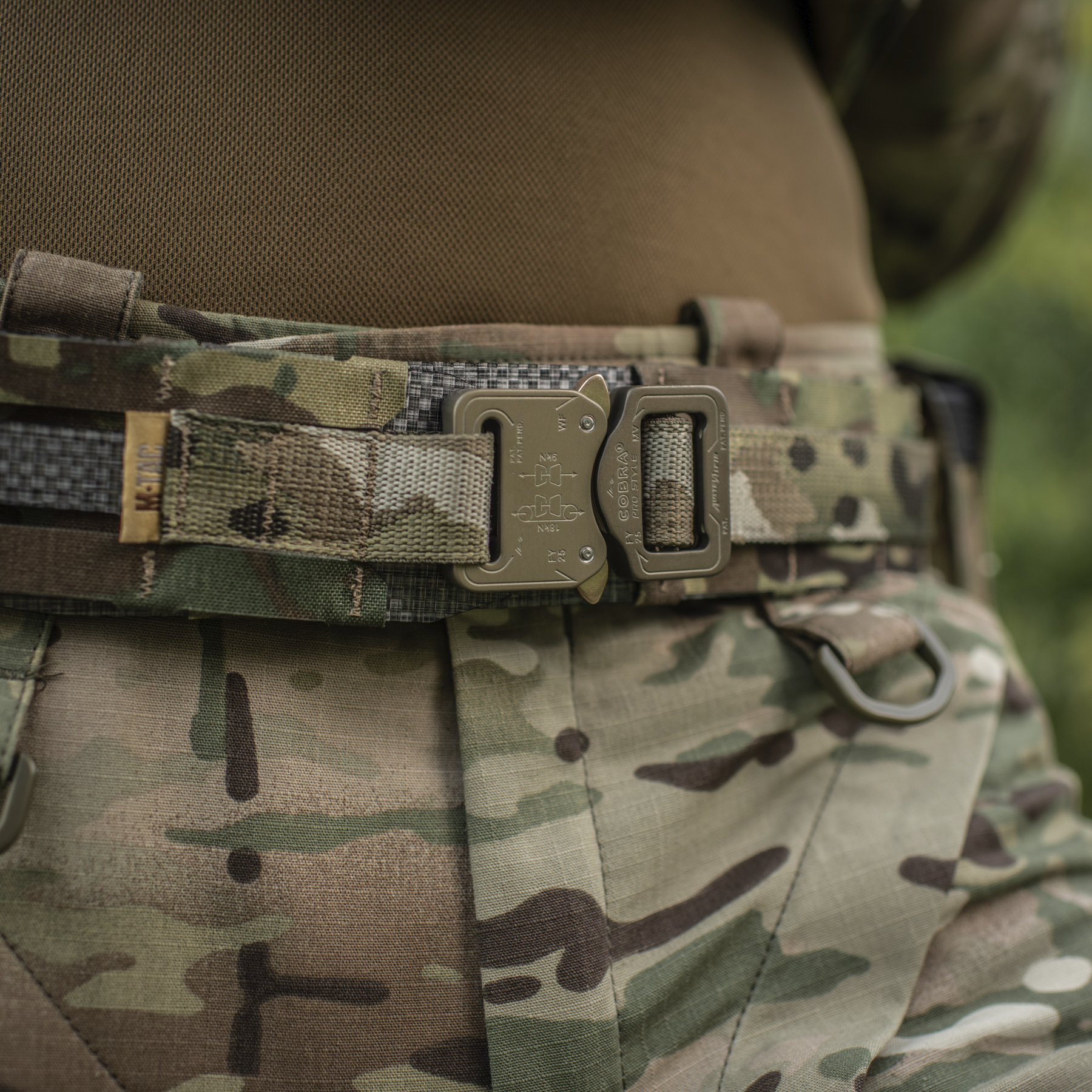 M-Tac ремень Tiger Belt Cobra Buckle Multicam — 20