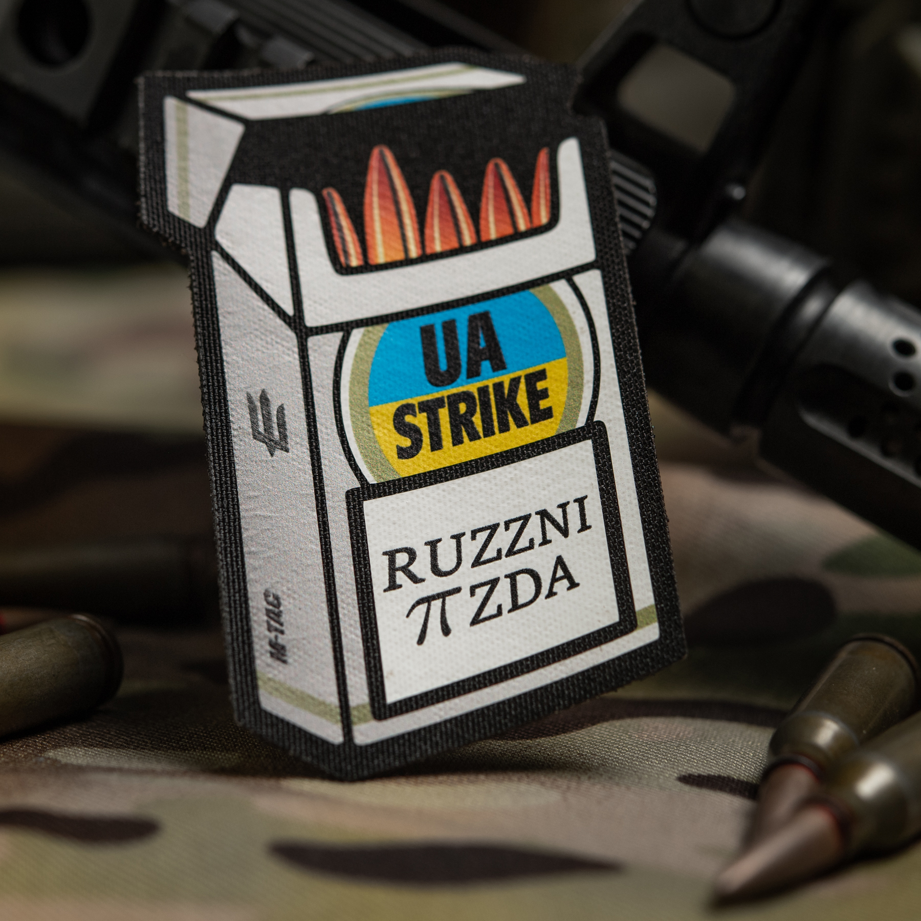 M-Tac нашивка UA STRIKE Black — 14