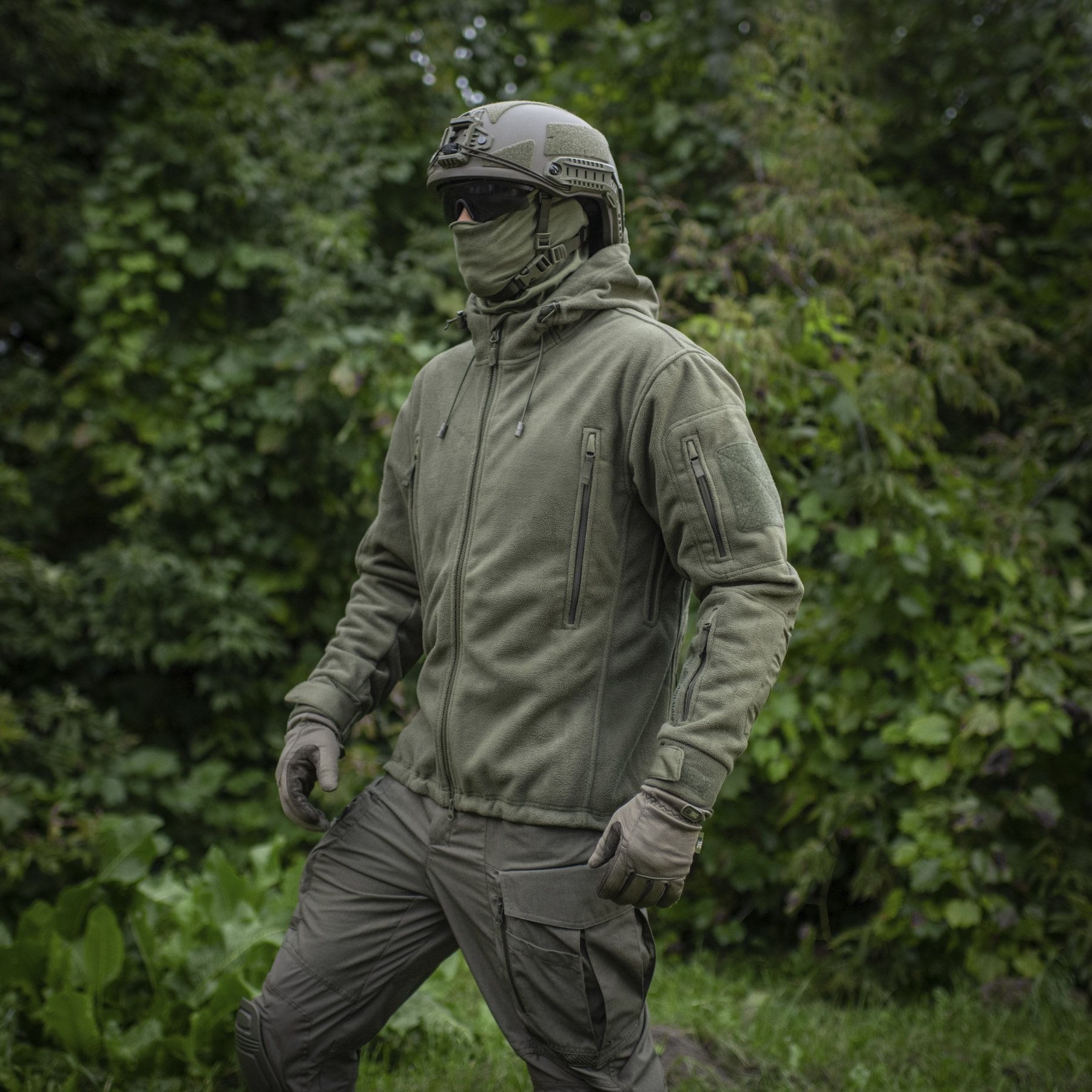 M-Tac куртка флисовая Windblock Division Gen.II Army Olive — 19