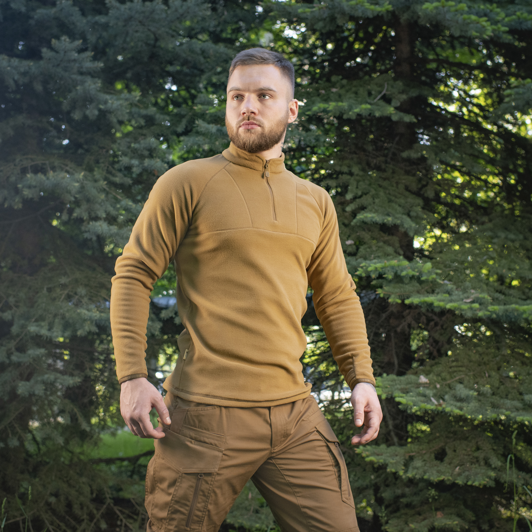 M-Tac кофта Delta Polartec реглан Coyote — 10