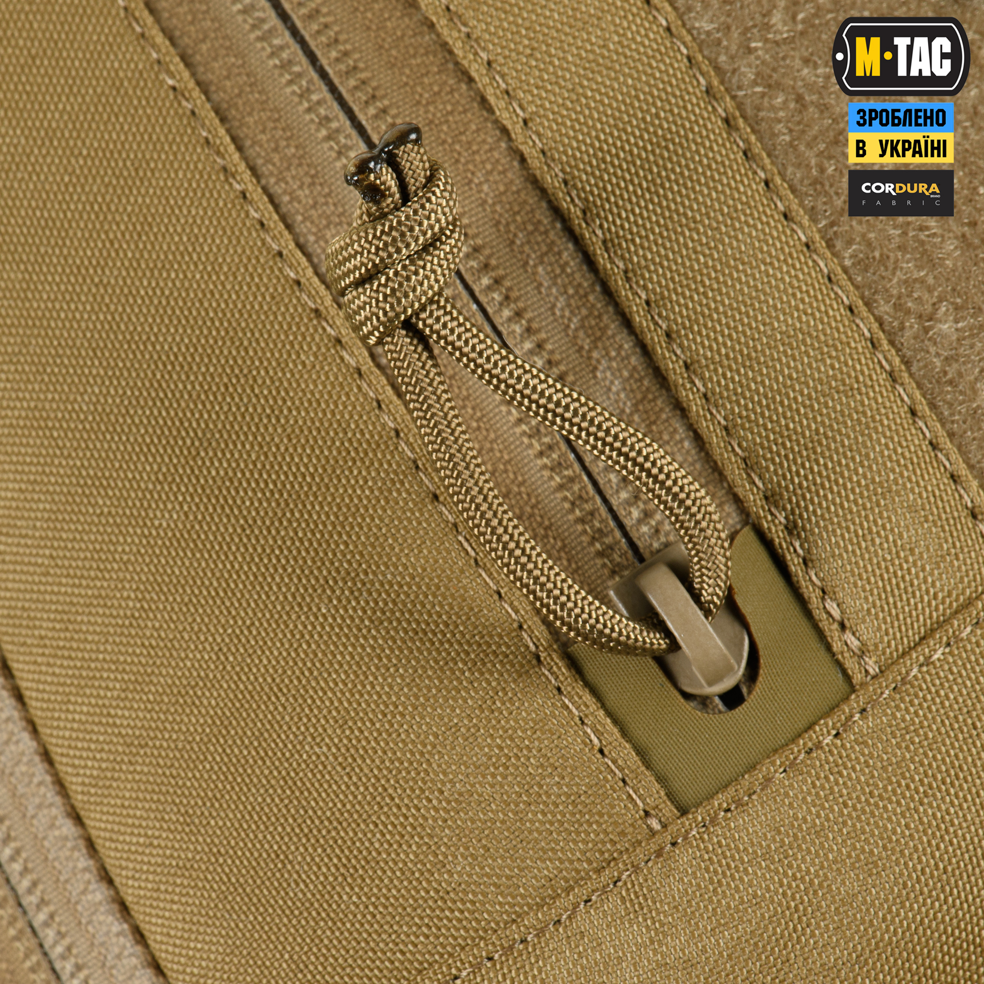 M-Tac сумка Sphaera Hardsling Bag Large с липучкой Elite Coyote — 8