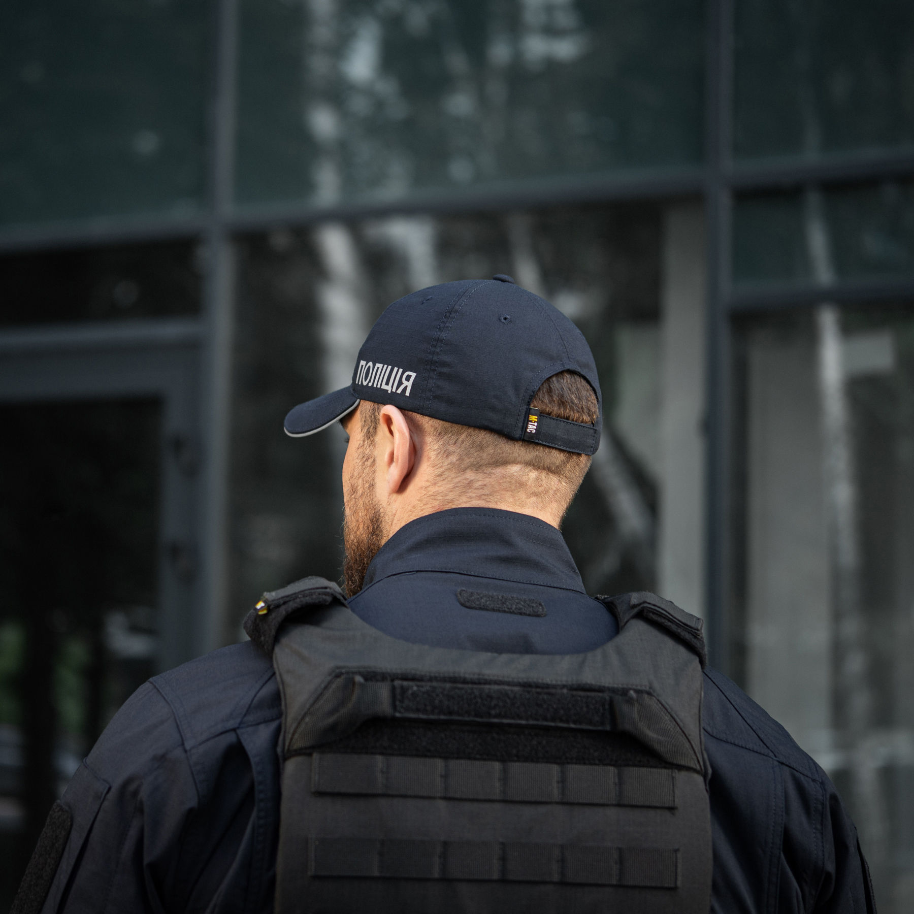 M-Tac бейсболка Полиция Elite Flex рип-стоп Dark Navy Blue — 9