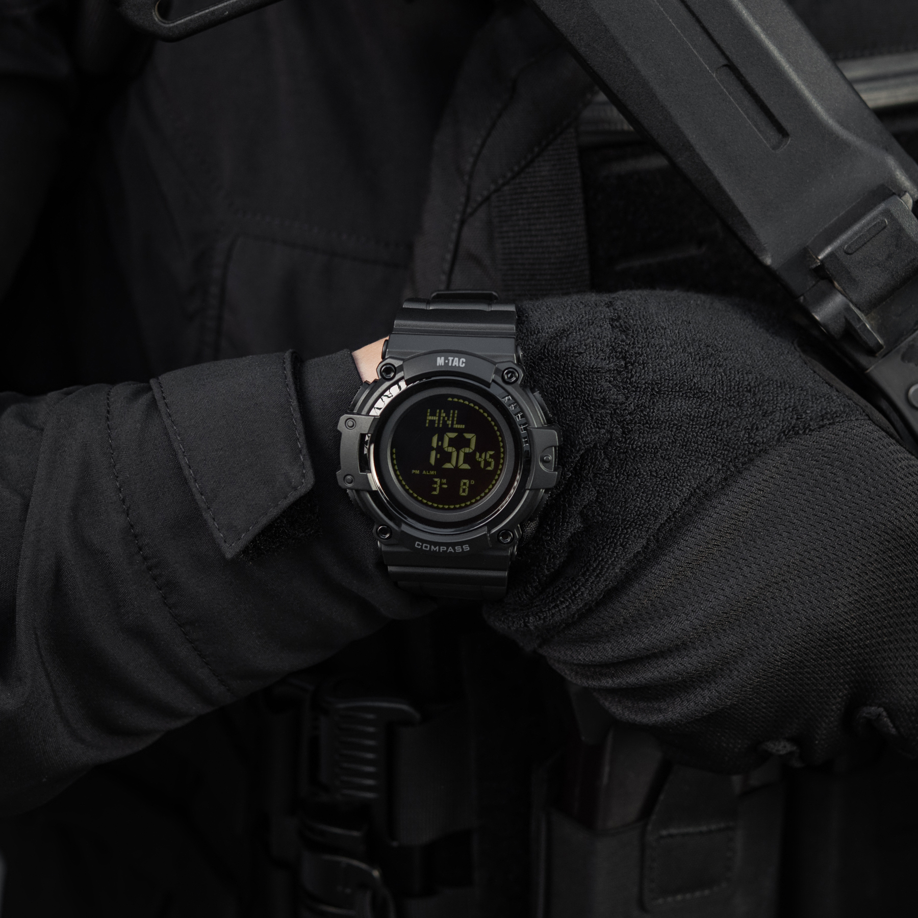 M-Tac часы тактические с компасом 2233 Black — 10