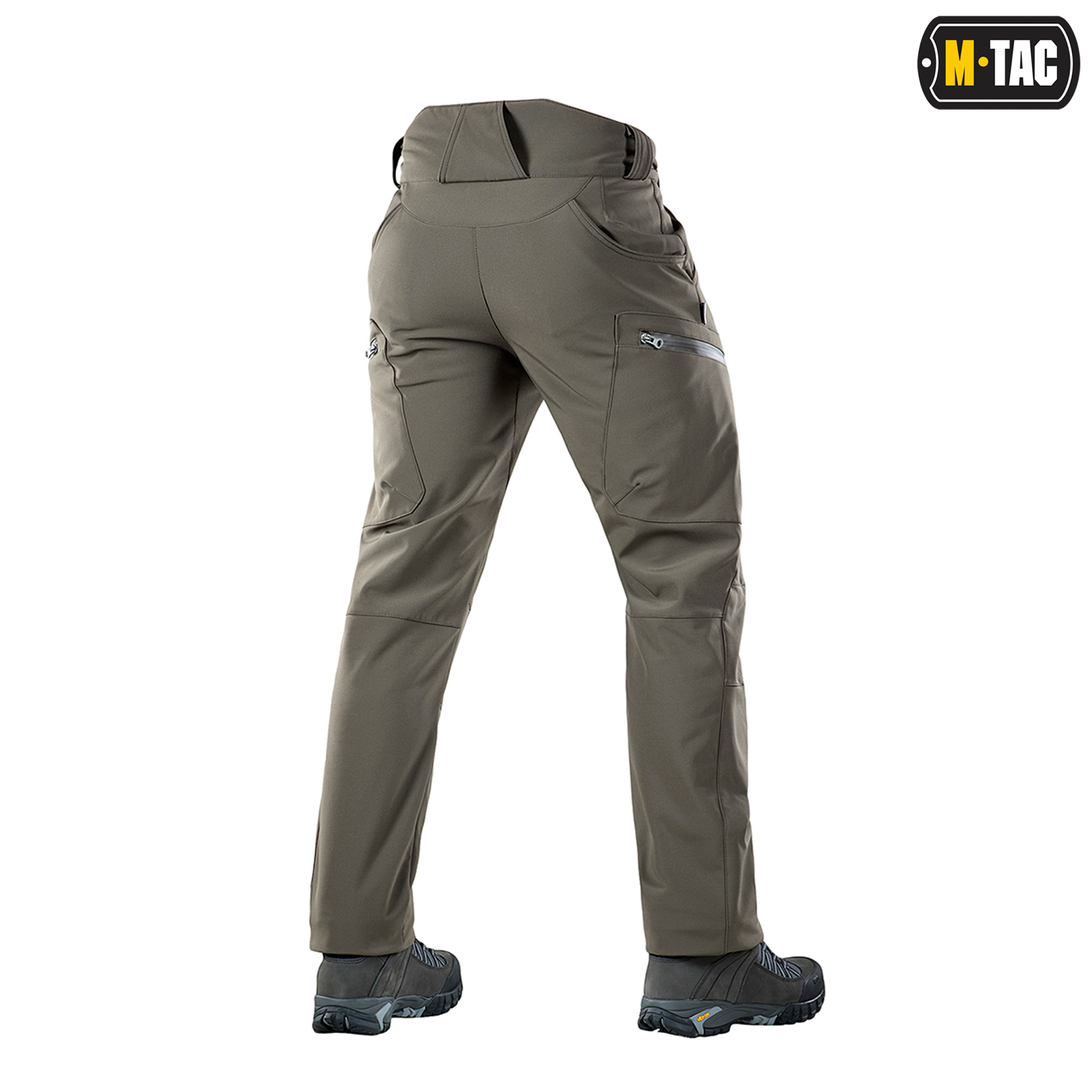 M-Tac брюки Soft Shell Winter Olive — 6