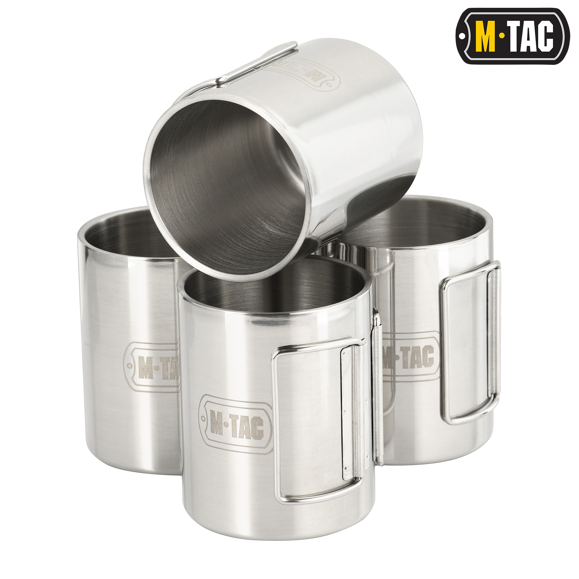 M-Tac термокружка со складной ручкой — 9