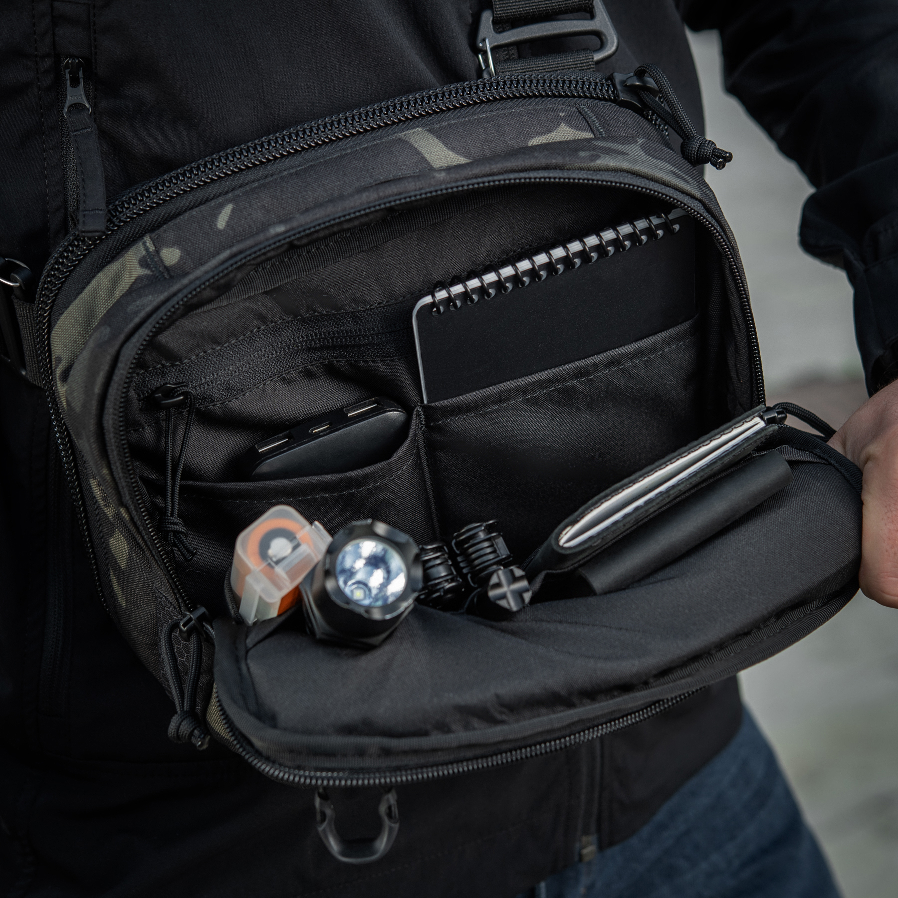 M-Tac сумка EDC Bag Elite Multicam Black — 39