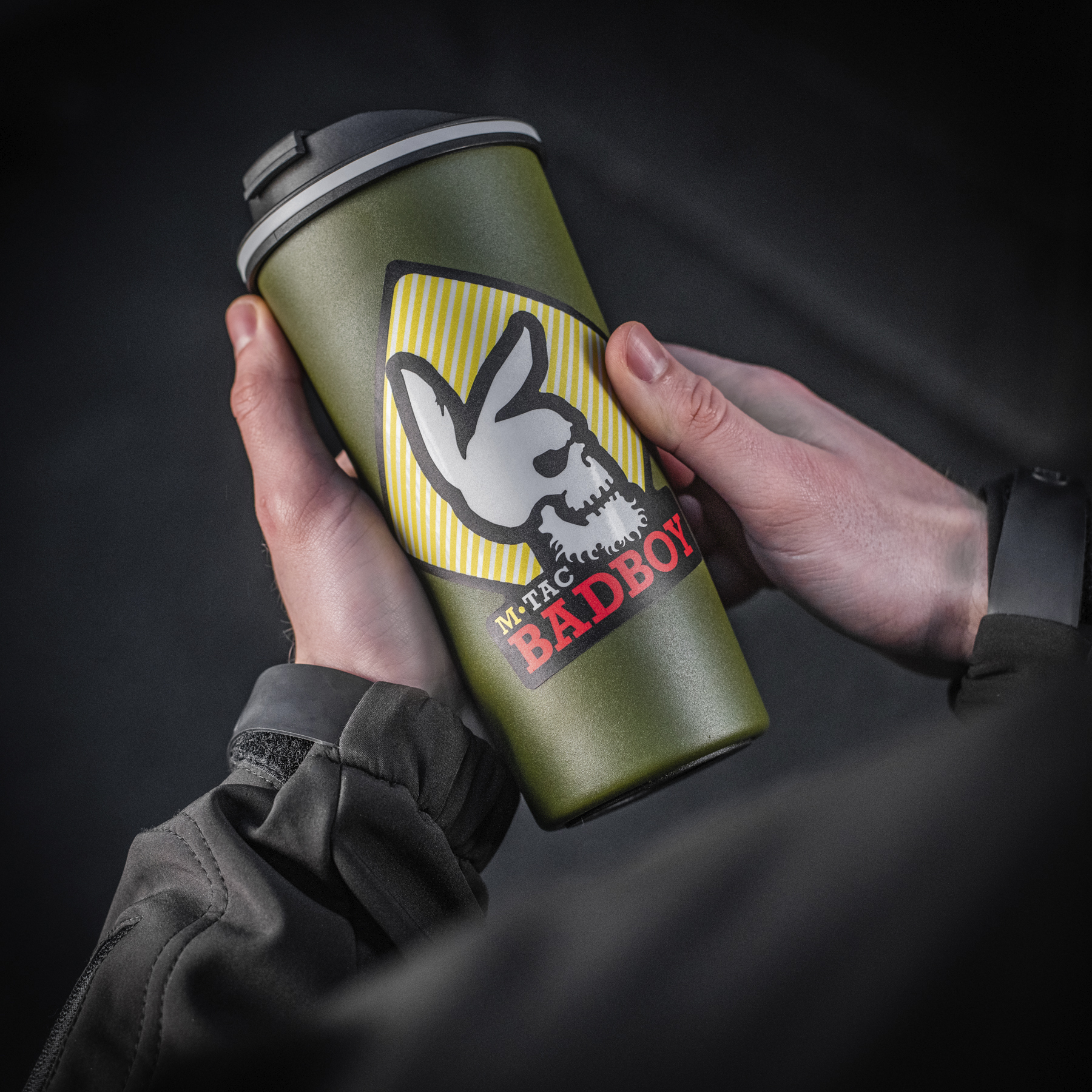 M-Tac наклейка Bad Boy светоотражающая Black — 7