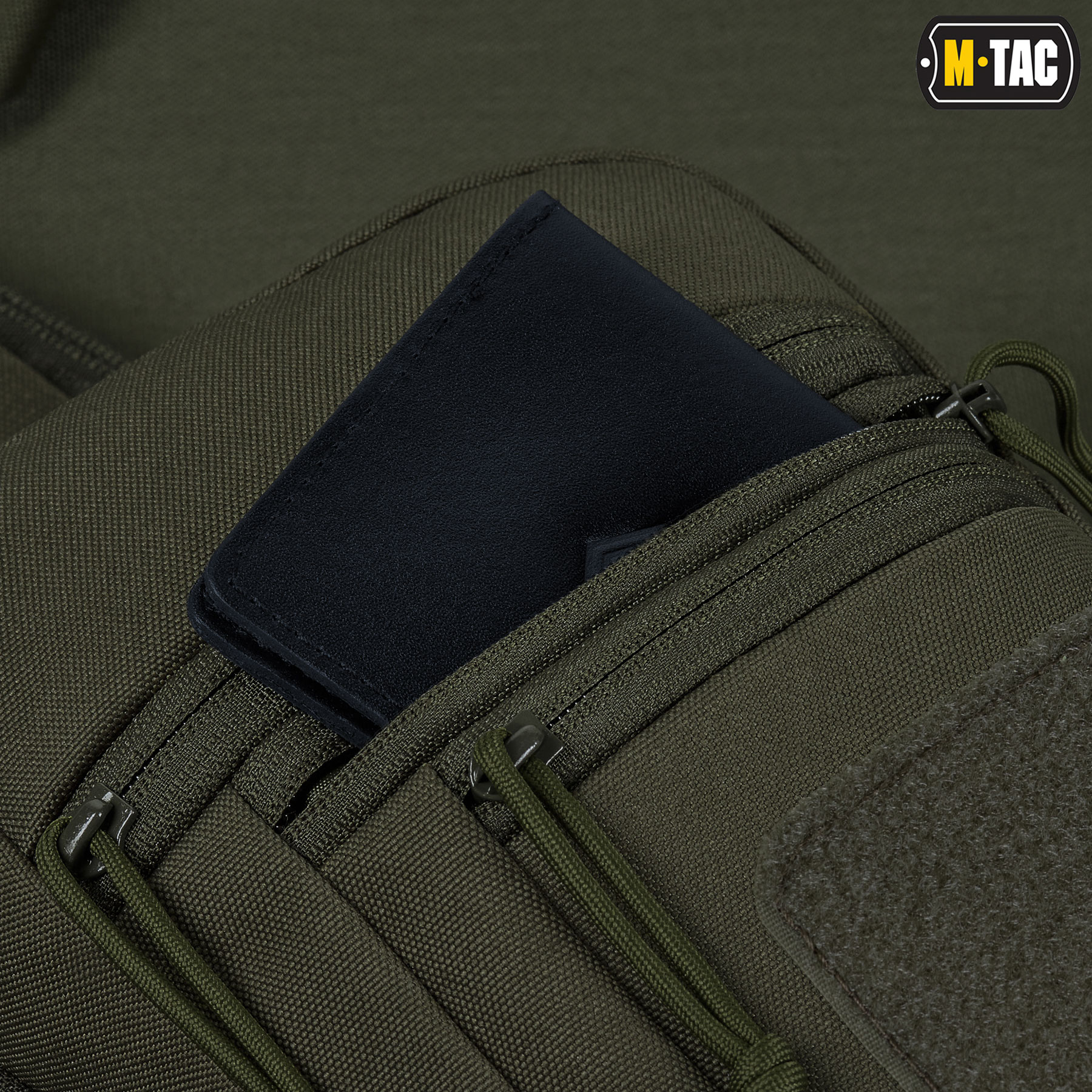 M-Tac сумка-кобура наплечная с липучкой Olive — 5