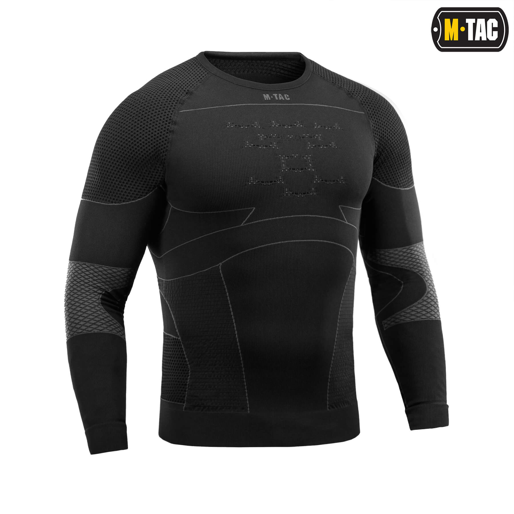 M-Tac терморубашка компрессионная Black/Dark Grey — 4