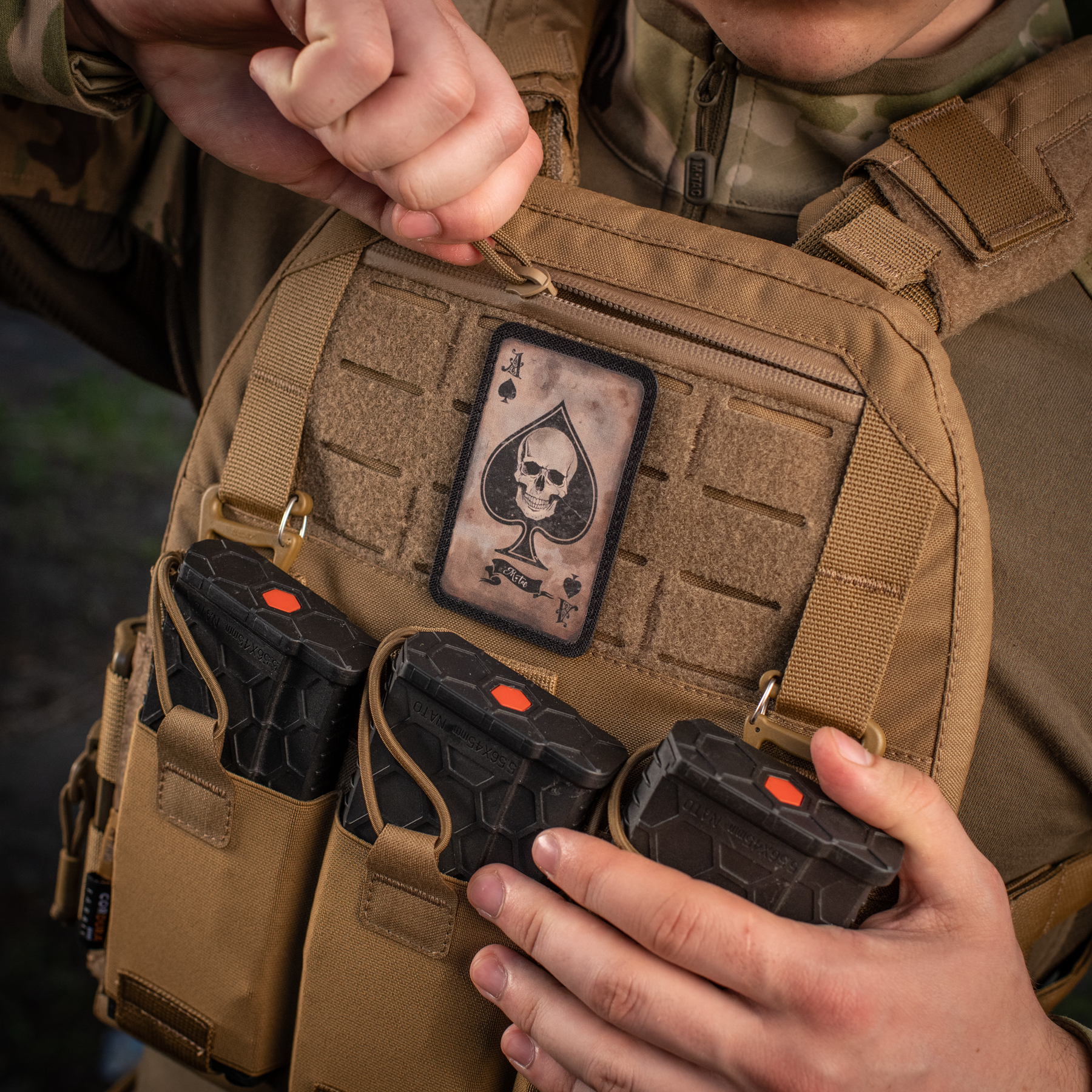 M-Tac нашивка Ace of Spades Coyote/Black — 5